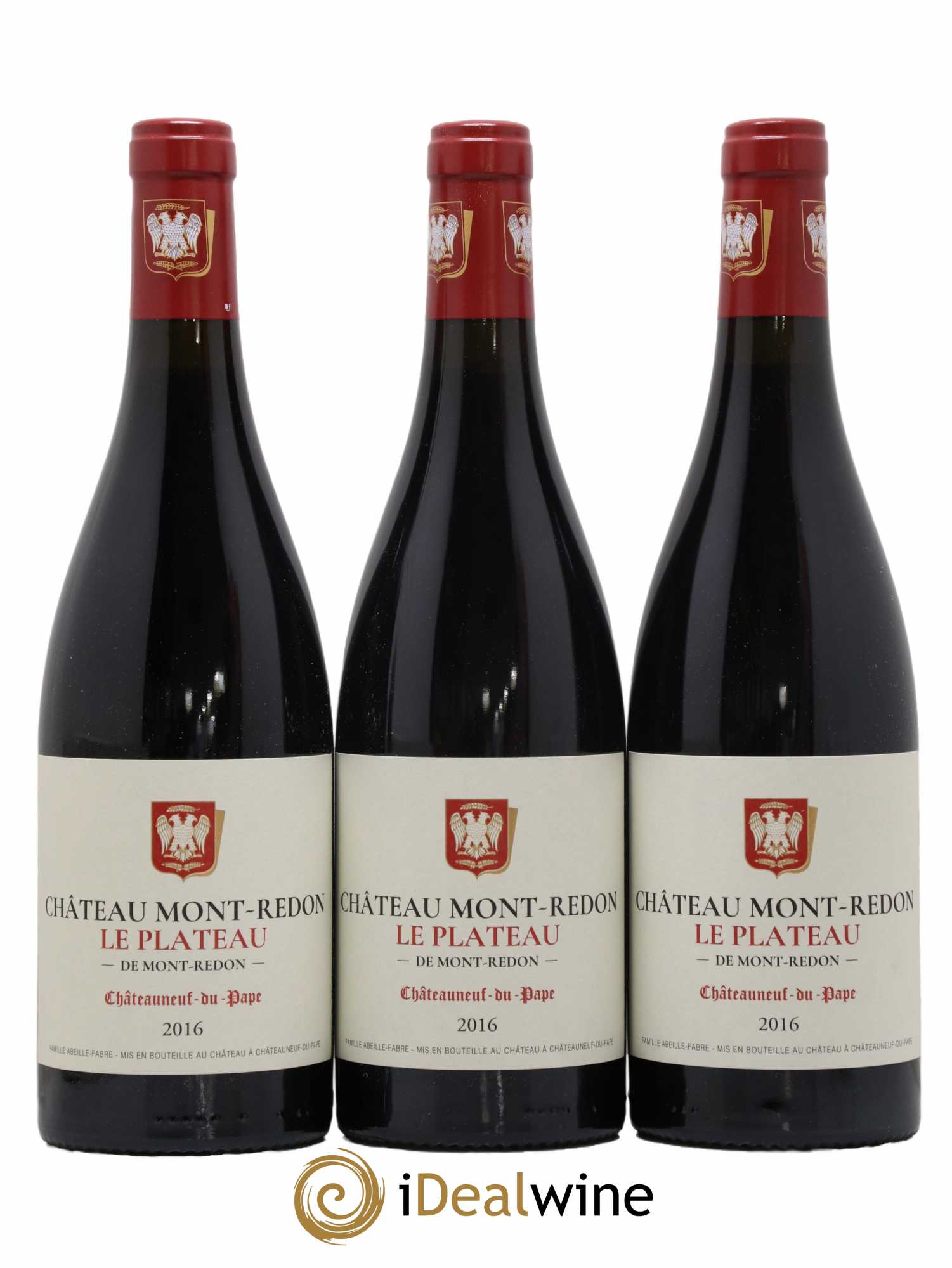 Châteauneuf-du-Pape Château Mont-Redon Famille Abeille-Fabre Le Plateau 2016 - Lot de 6 bouteilles - 2