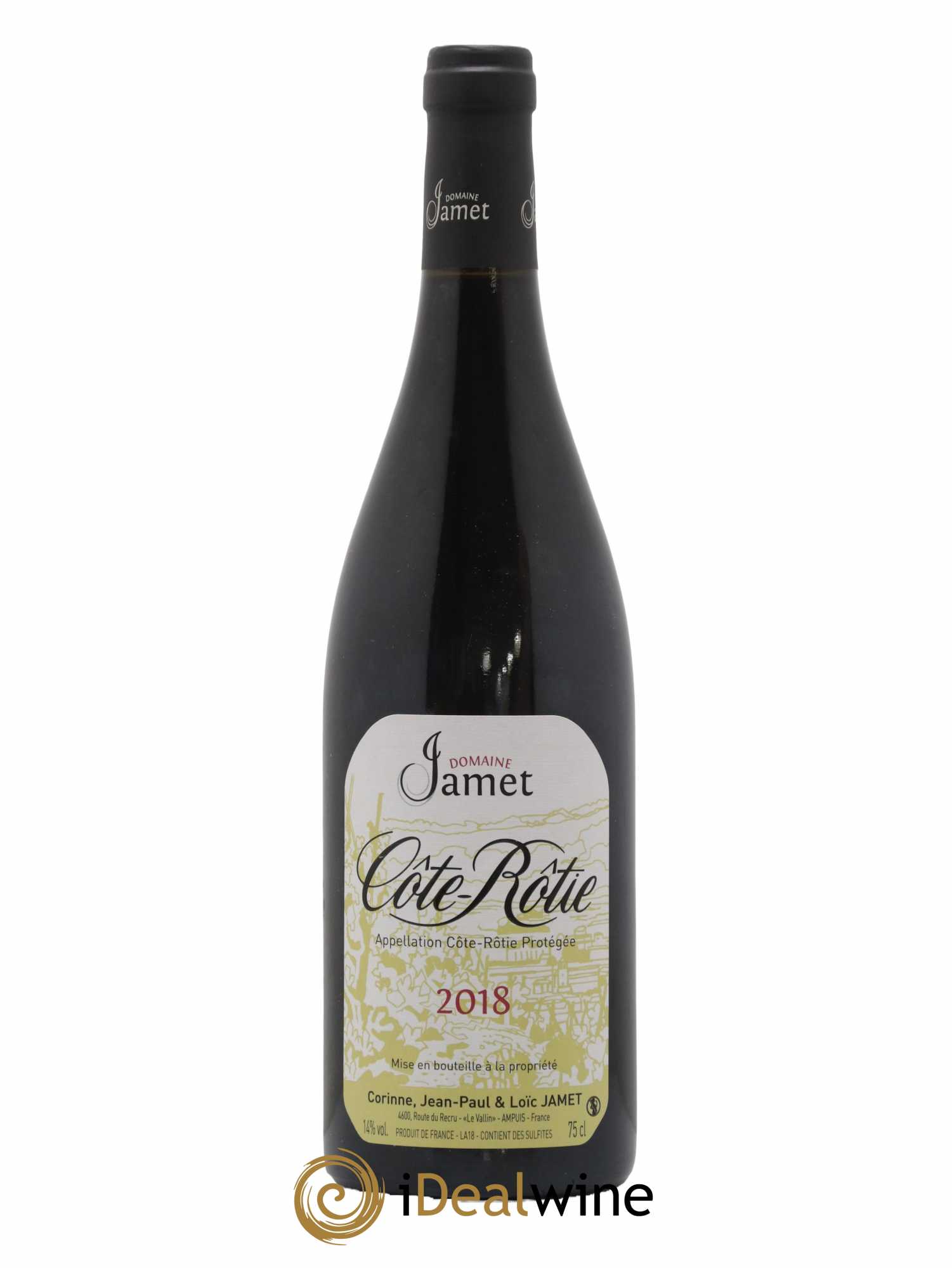 Côte-Rôtie Jamet (Domaine) 2018 - Lot de 1 bouteille - 0