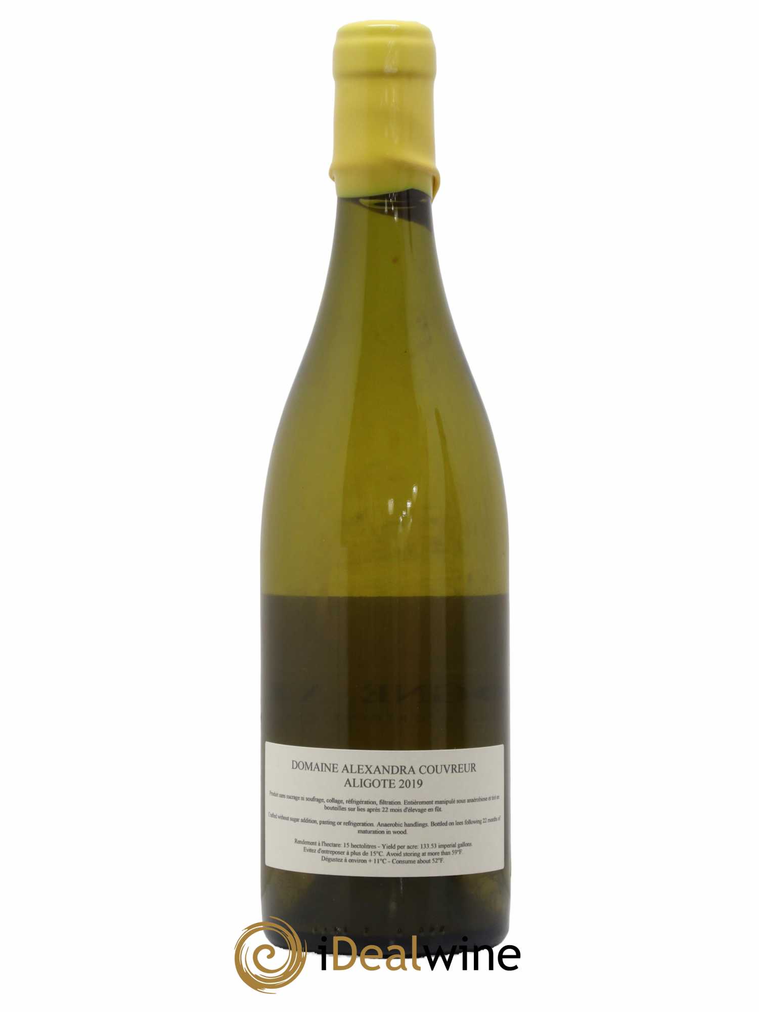 Bourgogne Aligoté Alexandra Couvreur 2019 - Lot de 1 bouteille - 1