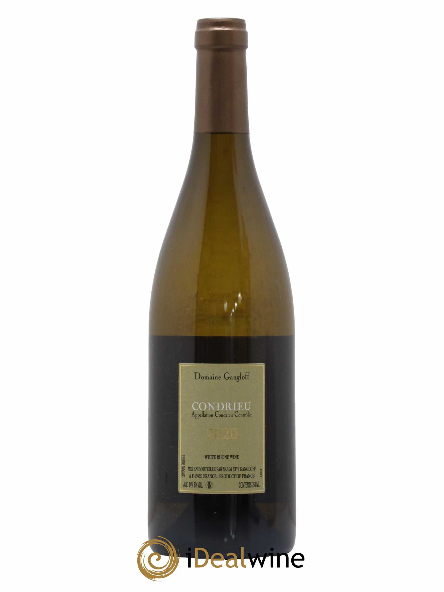 Condrieu Domaine Gangloff (Domaine) 2020 - Lot de 1 bouteille - 1