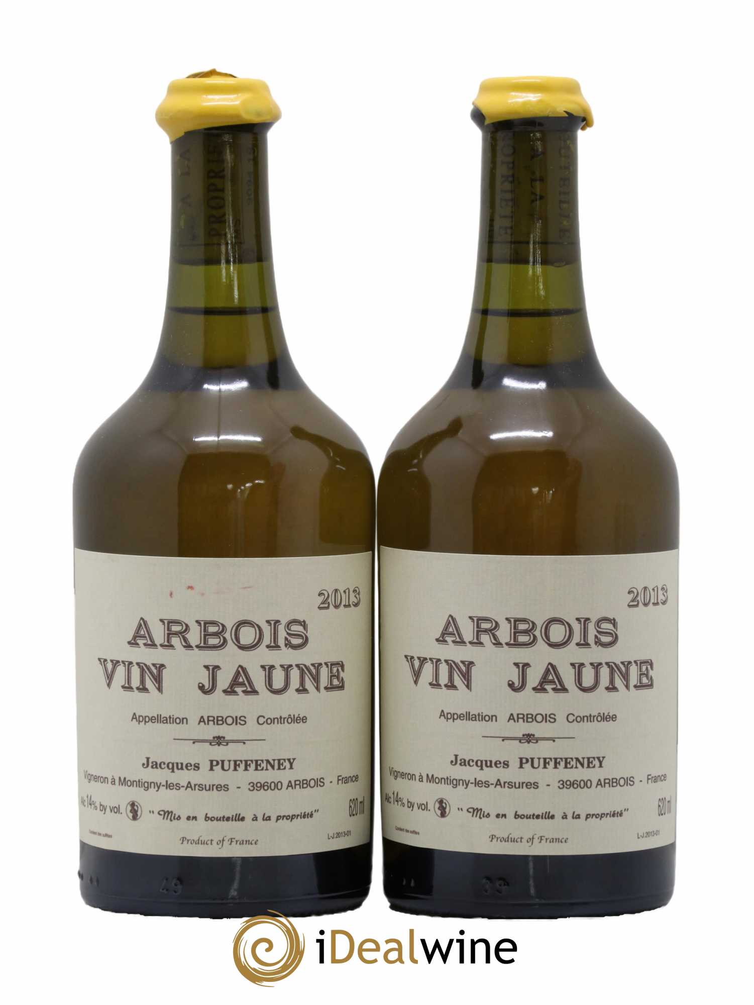 Arbois Vin Jaune Jacques Puffeney 2013 - Lotto di 2 bottiglie - 0