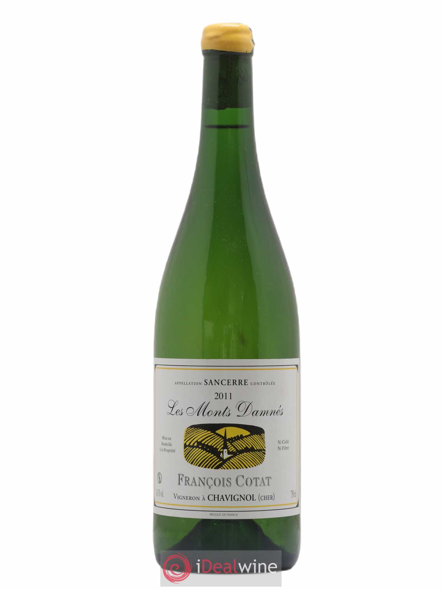 Sancerre Les Monts Damnés François Cotat 2011 - Posten von 1 Flasche - 0
