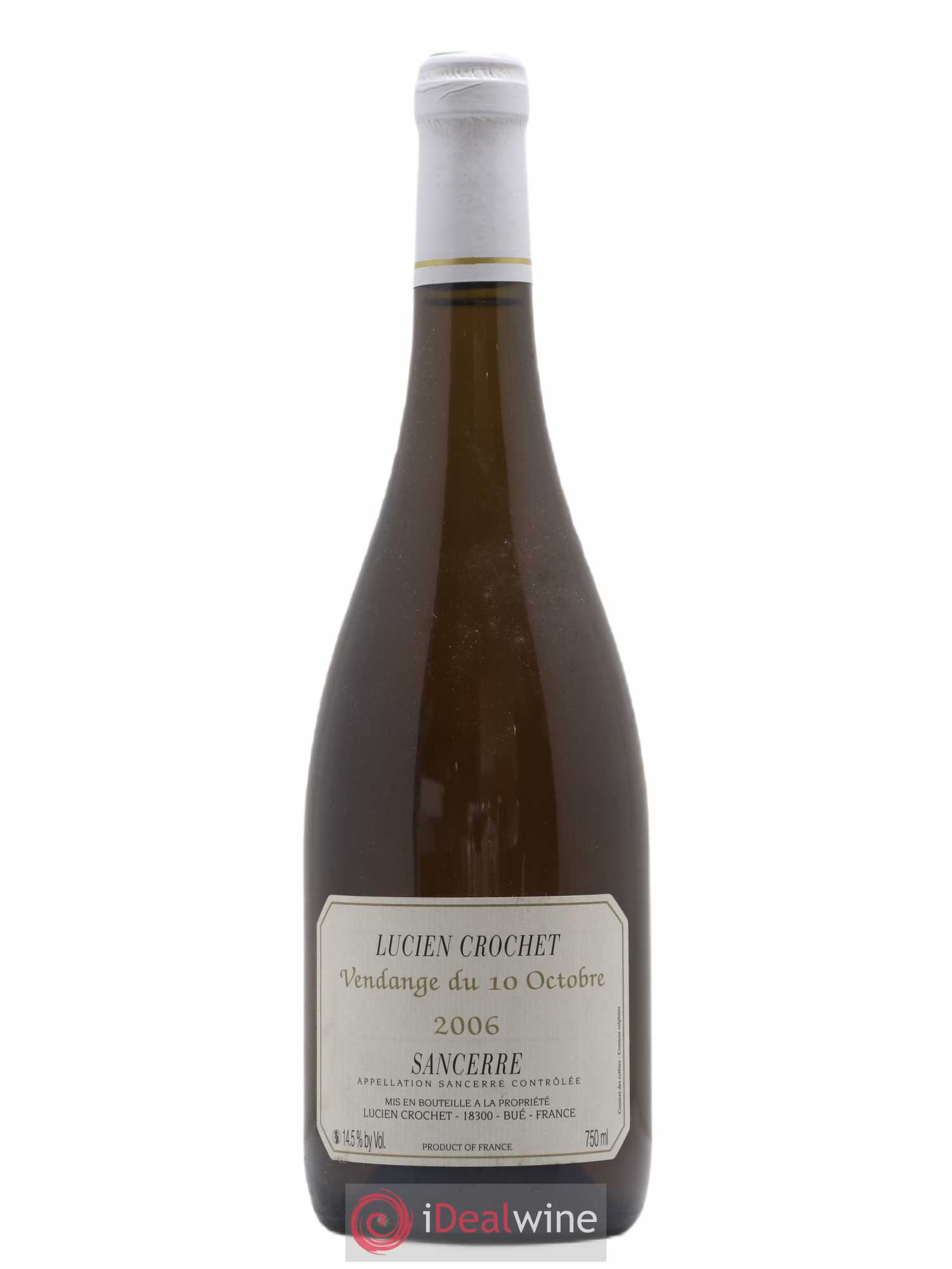 Sancerre Vendanges Du 10 Octobre Lucien Crochet 2006 - Posten von 1 Flasche - 0
