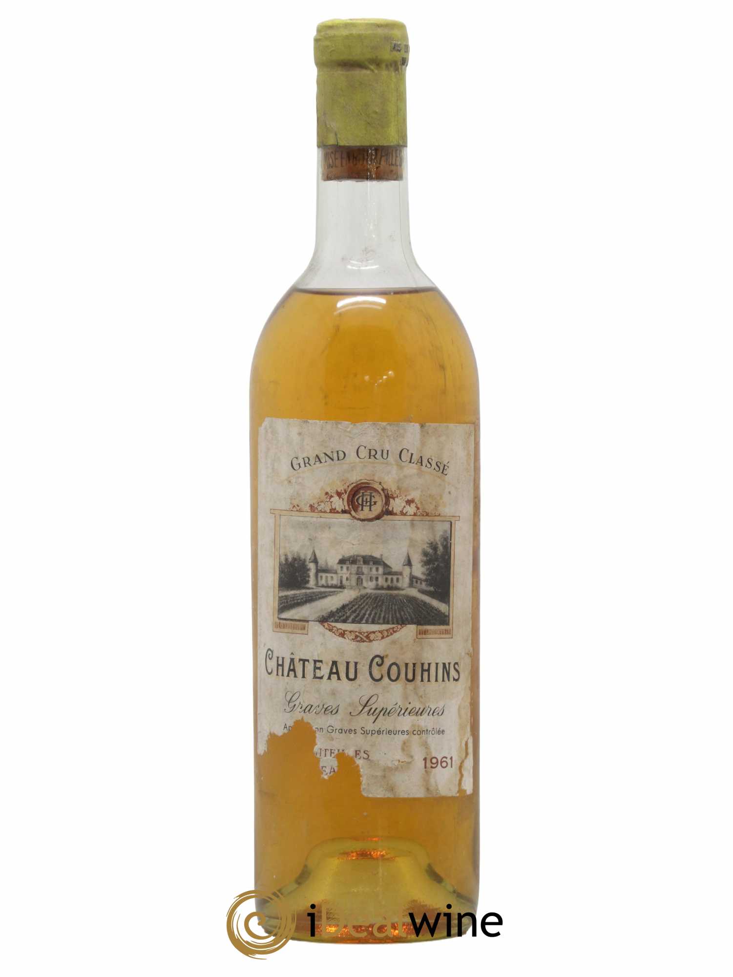 Couhins Cru Classé de Graves 1961 - Lot de 1 bouteille - 0