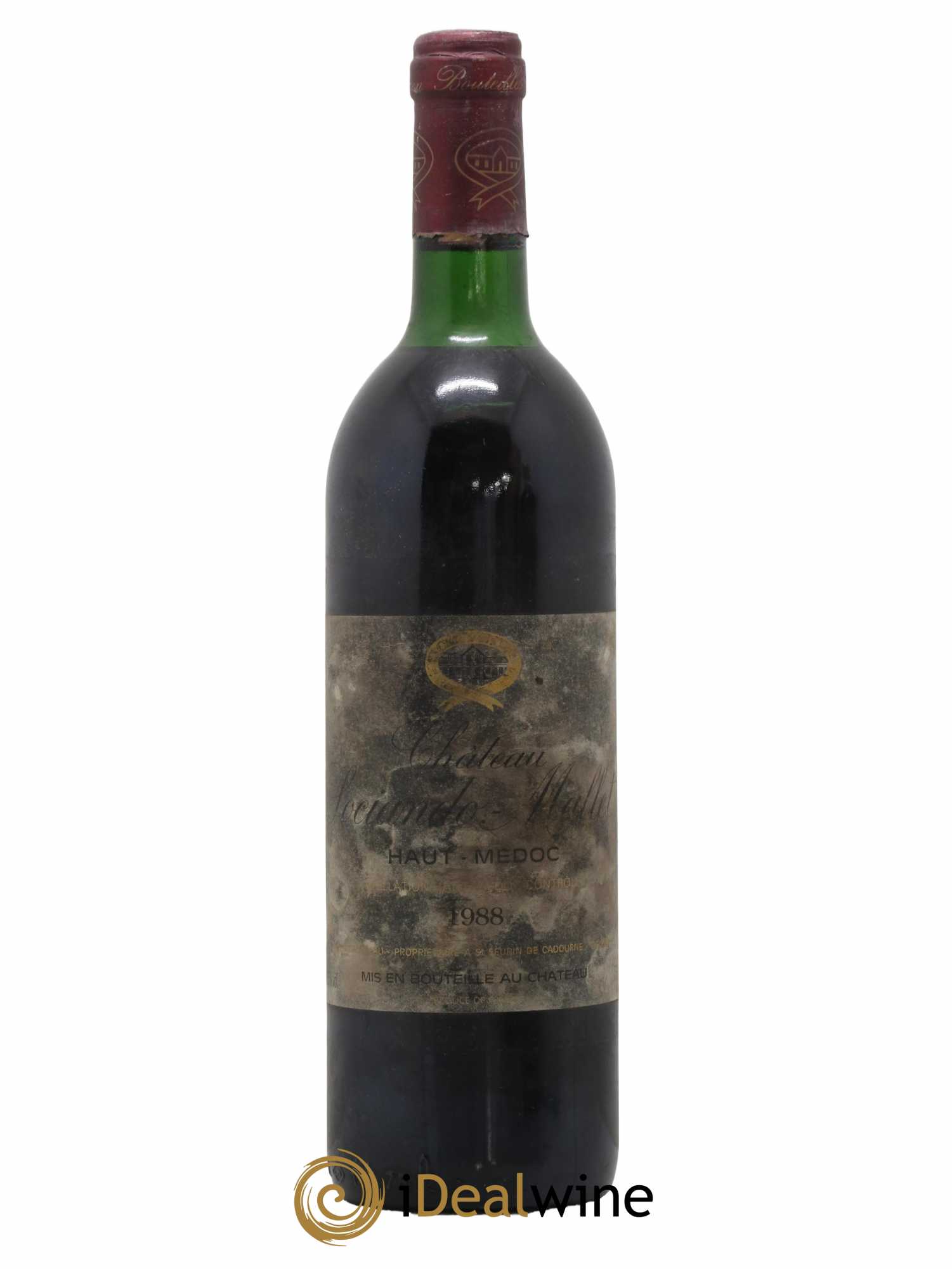 Château Sociando Mallet 1988 - Lot de 1 bouteille - 0