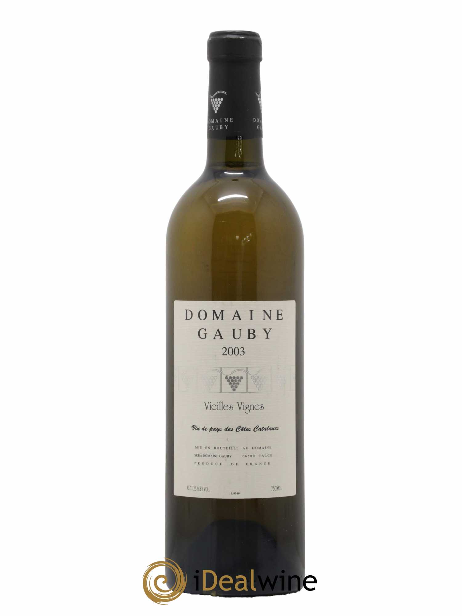 IGP Côtes Catalanes Vieilles vignes Gauby (Domaine) 2003 - Lot of 1 bottle - 0