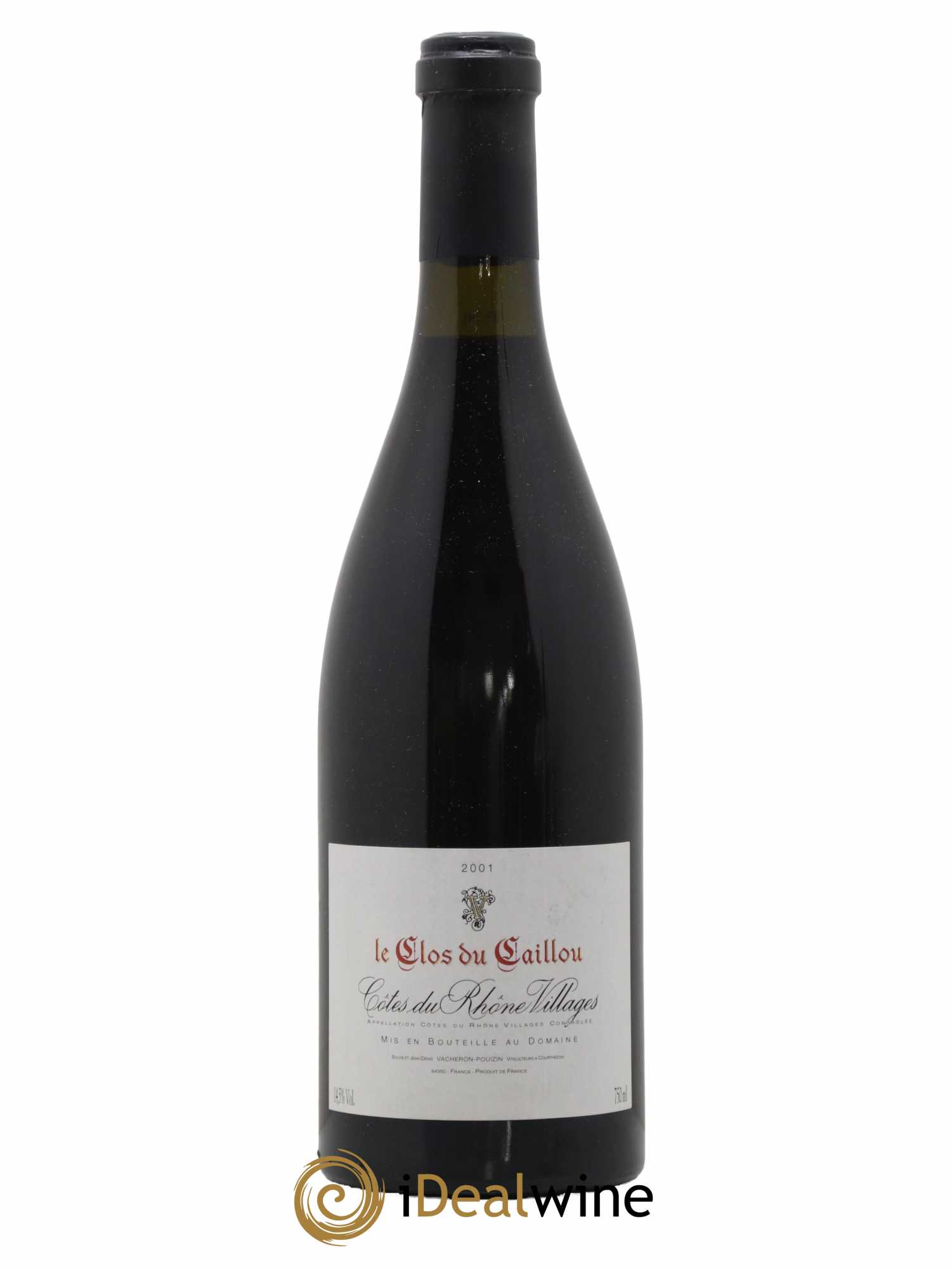 Côtes-du-Rhône Villages Le Clos du Caillou 2001 - Lot de 1 bouteille - 0
