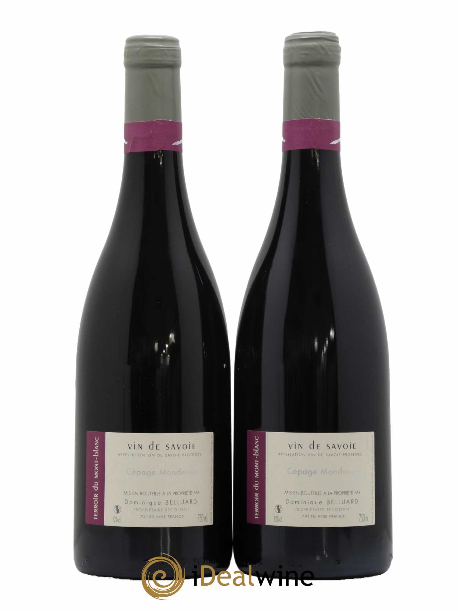 Vin de France Mondeuse Domaine Belluard 2020 - Lot de 2 bouteilles - 1