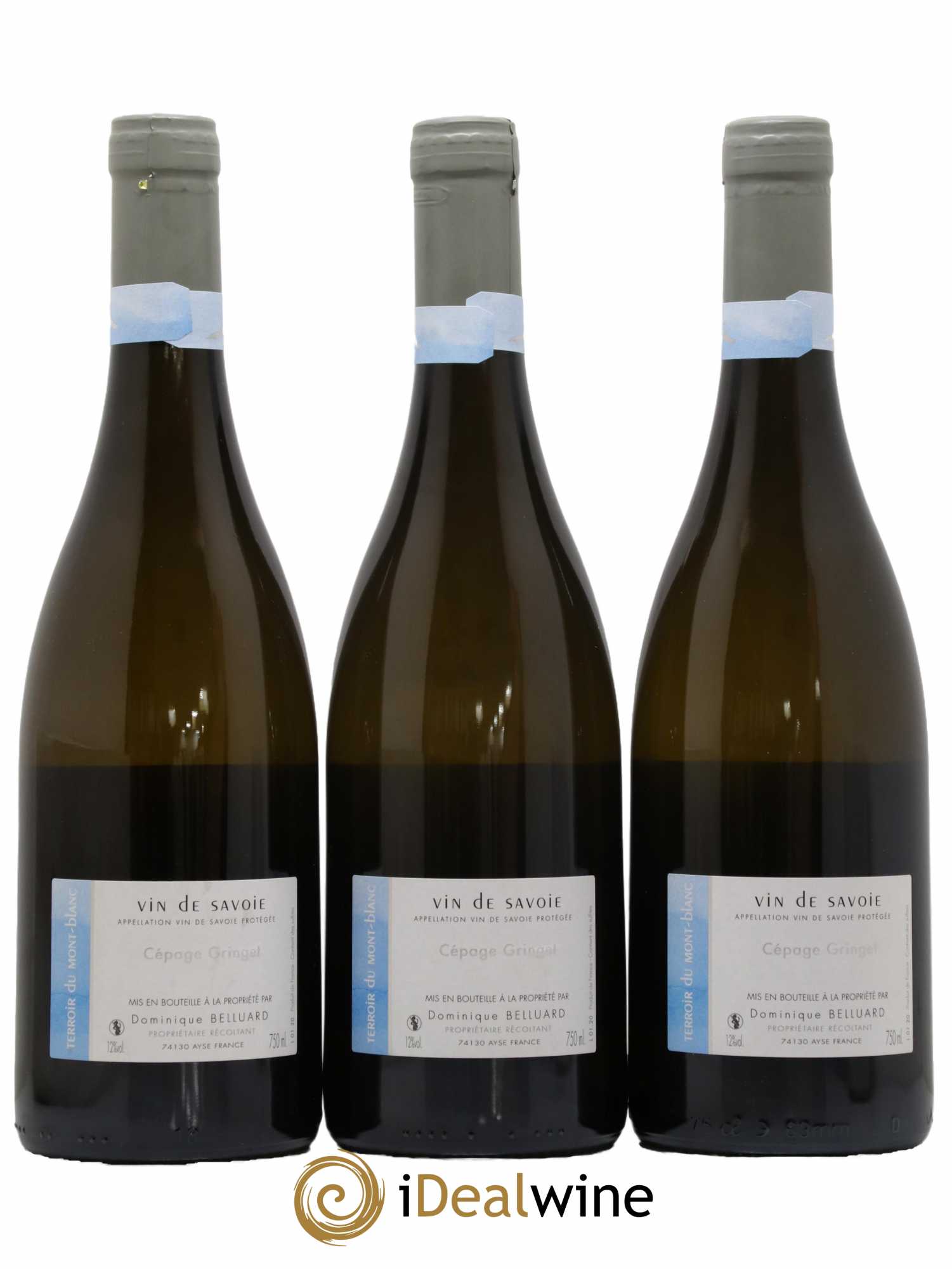 Vin de Savoie Eponyme Domaine Belluard 2020 - Lot de 3 bouteilles - 1
