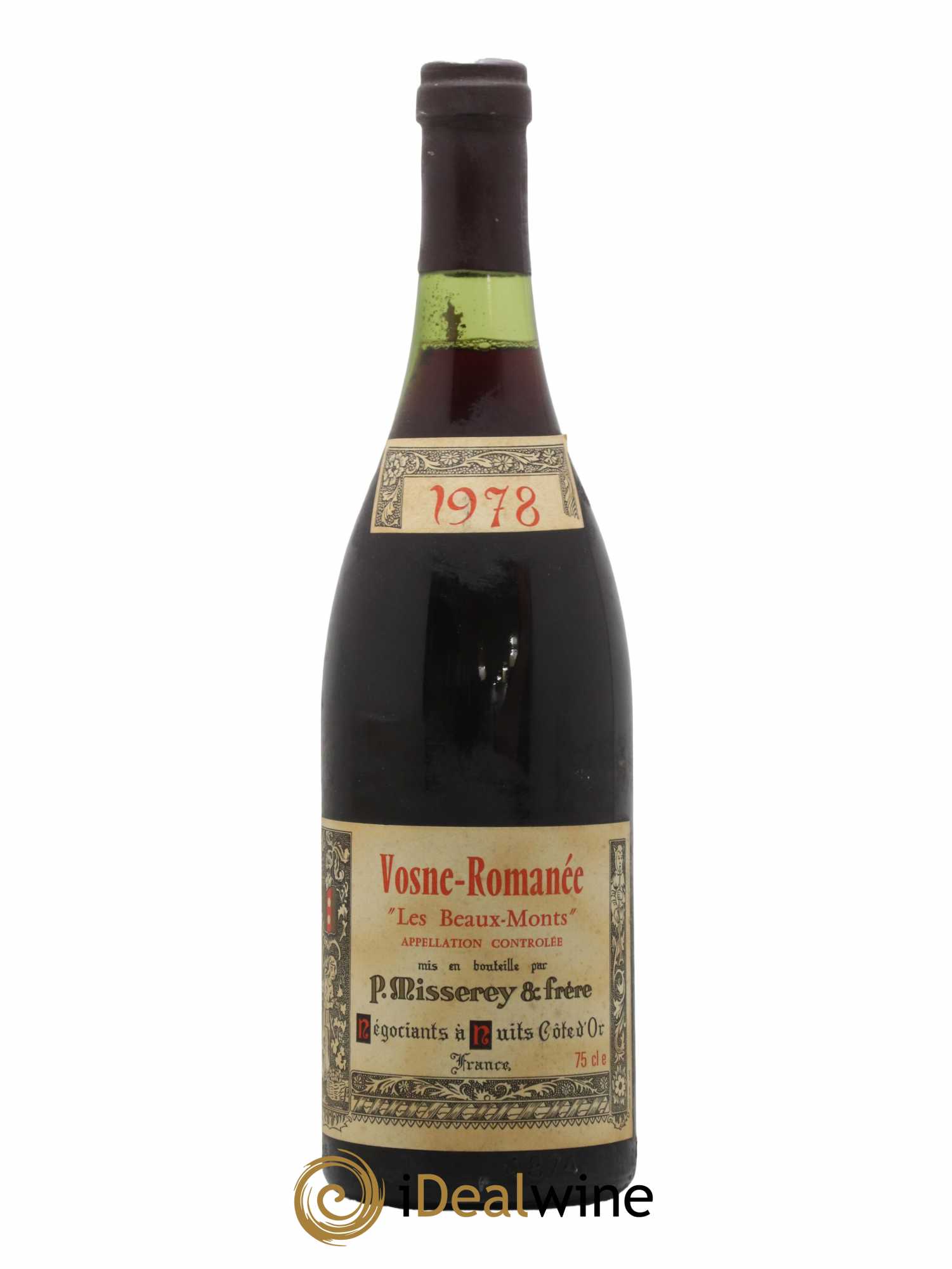 Vosne-Romanée 1er Cru Les Beaux Monts Misserey 1978 - Lot de 1 bouteille - 0