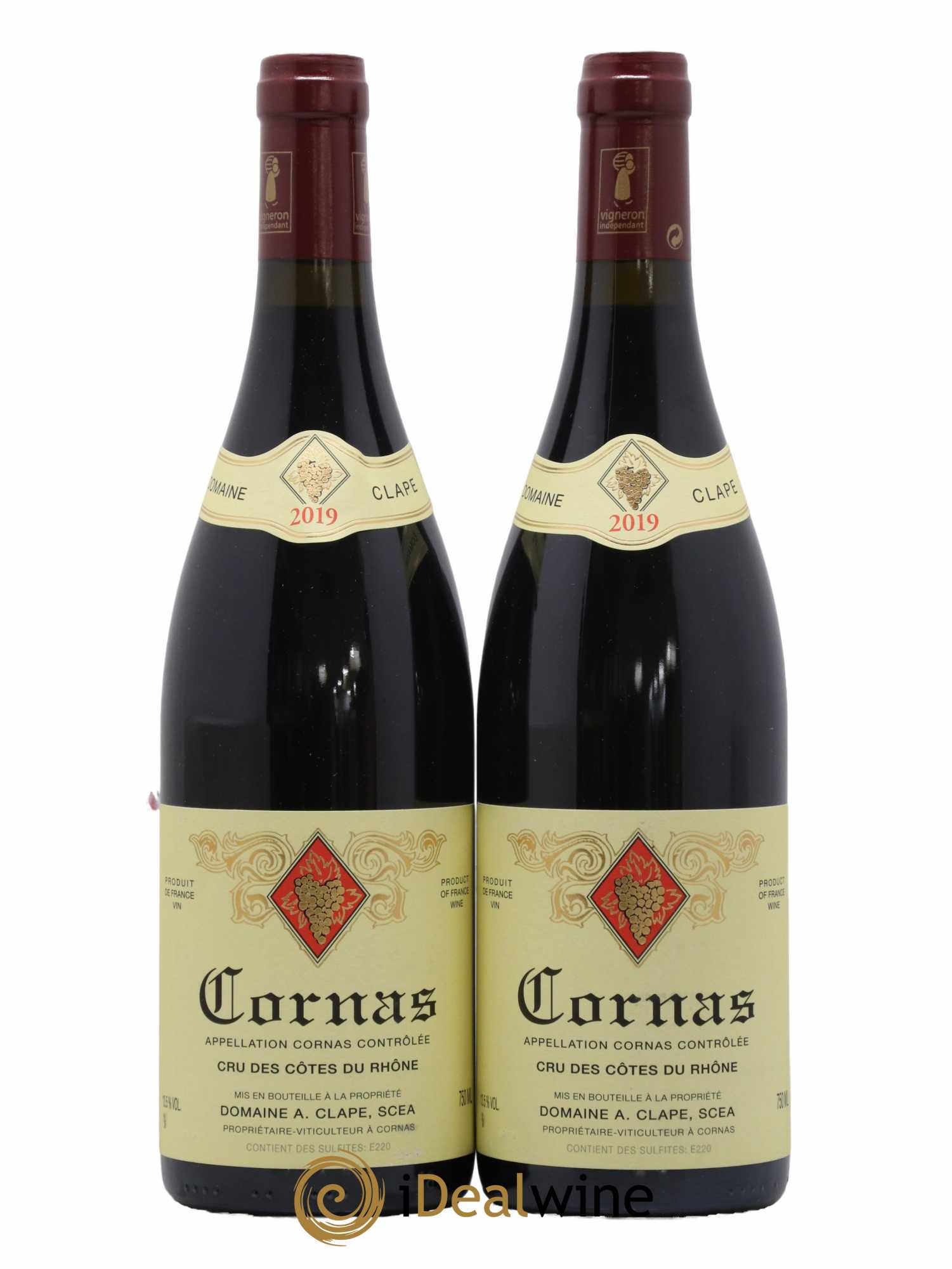 Cornas Auguste Clape 2019 - Lot de 2 bouteilles - 0