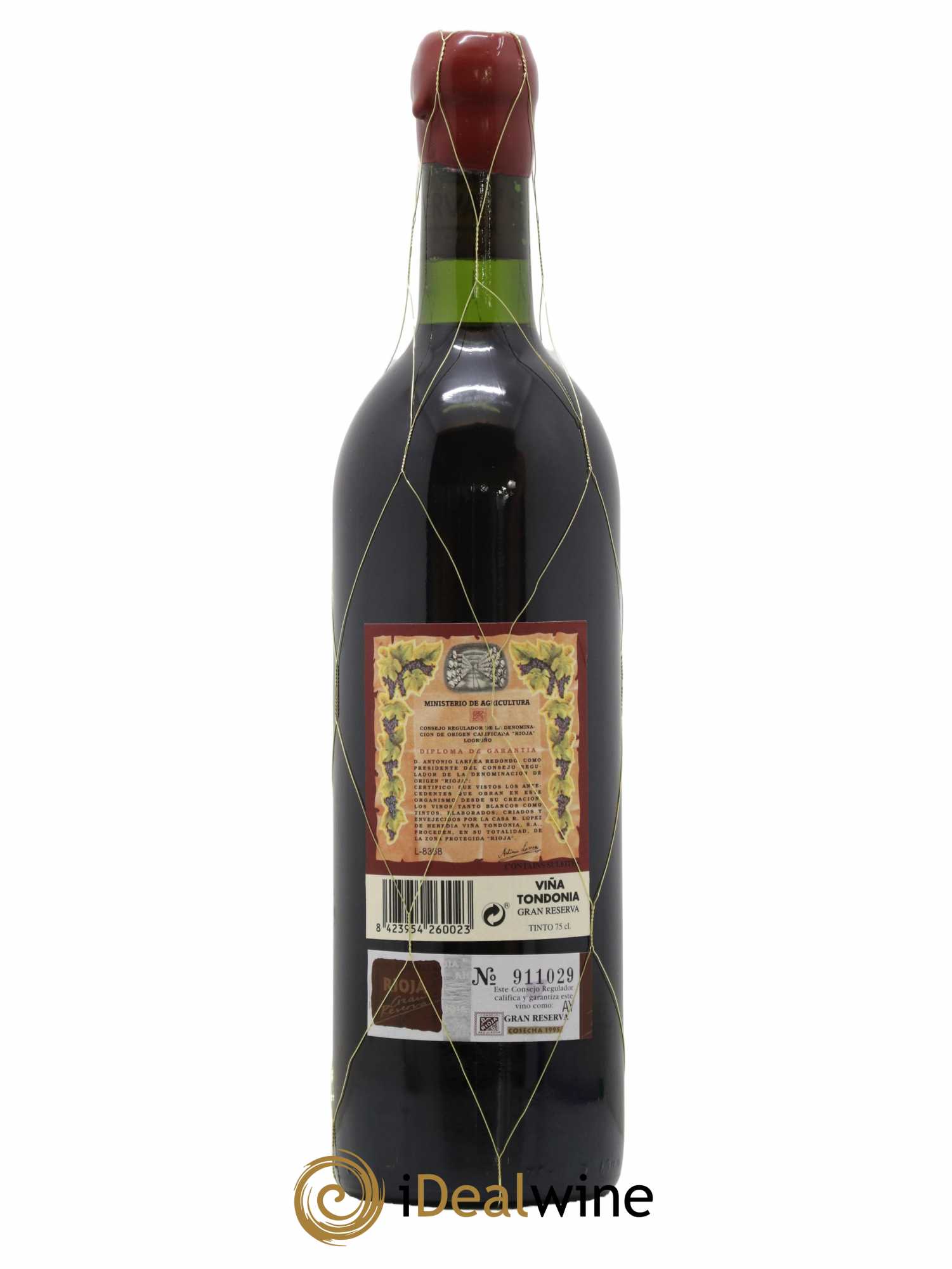 Rioja Gran Reserva Vina Tondonia R. Lopez de Heredia 1995 - Posten von 1 Flasche - 1