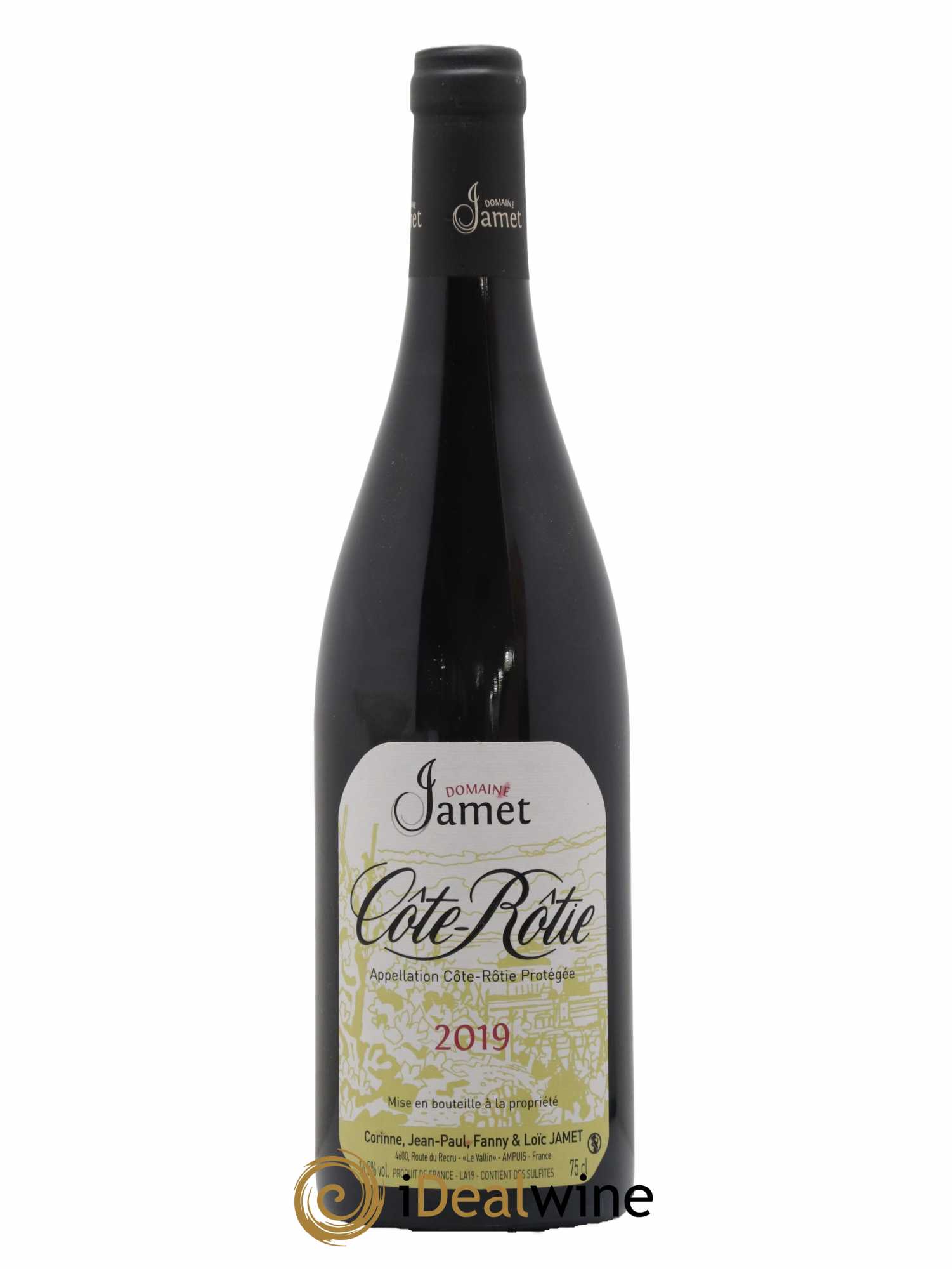 Côte-Rôtie Jamet (Domaine) 2019 - Lot de 1 bouteille - 0