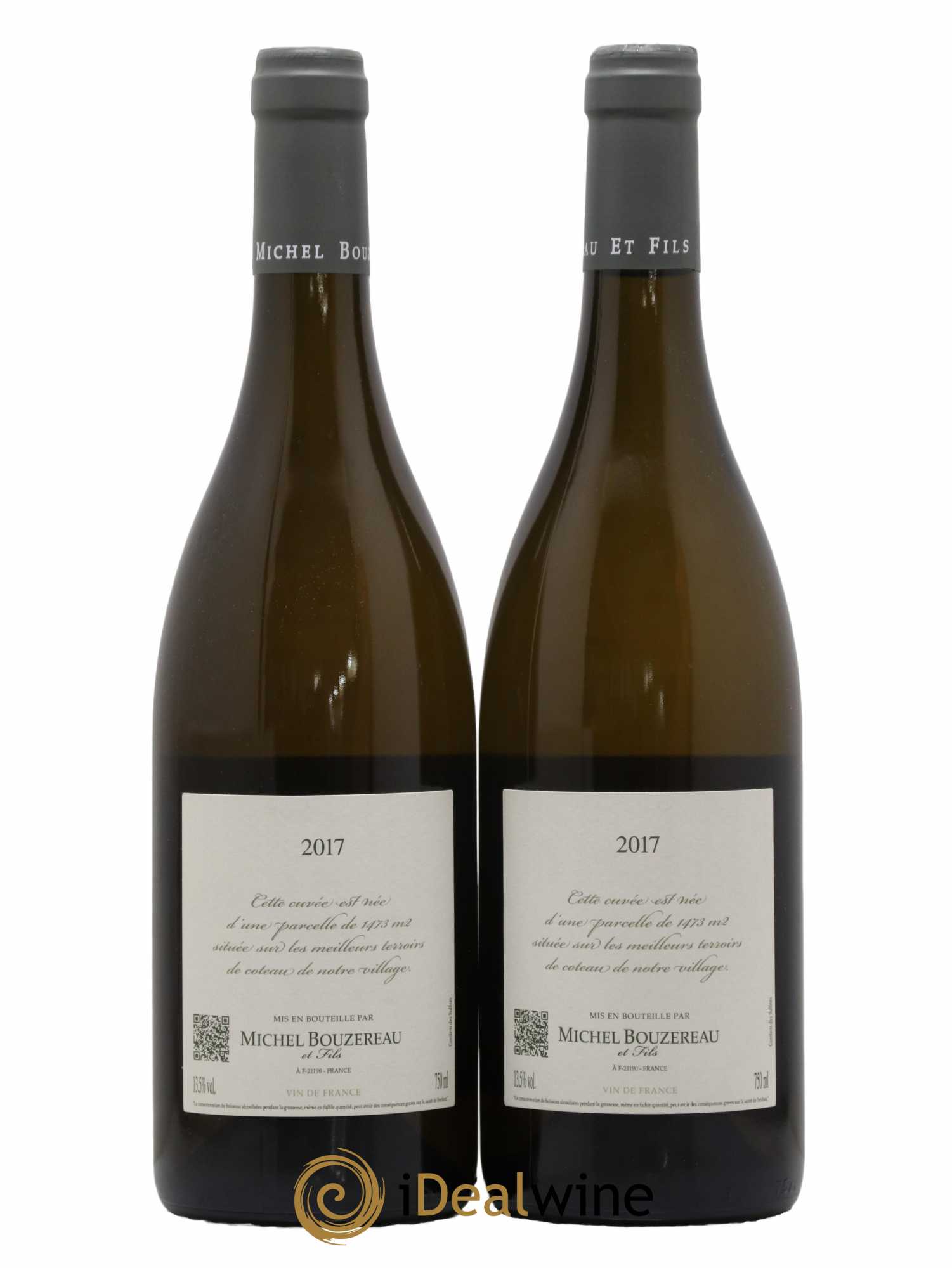 Vin de France Cuvée 1473 Michel Bouzereau et Fils (Domaine) 2017 - Lot de 2 bouteilles - 1