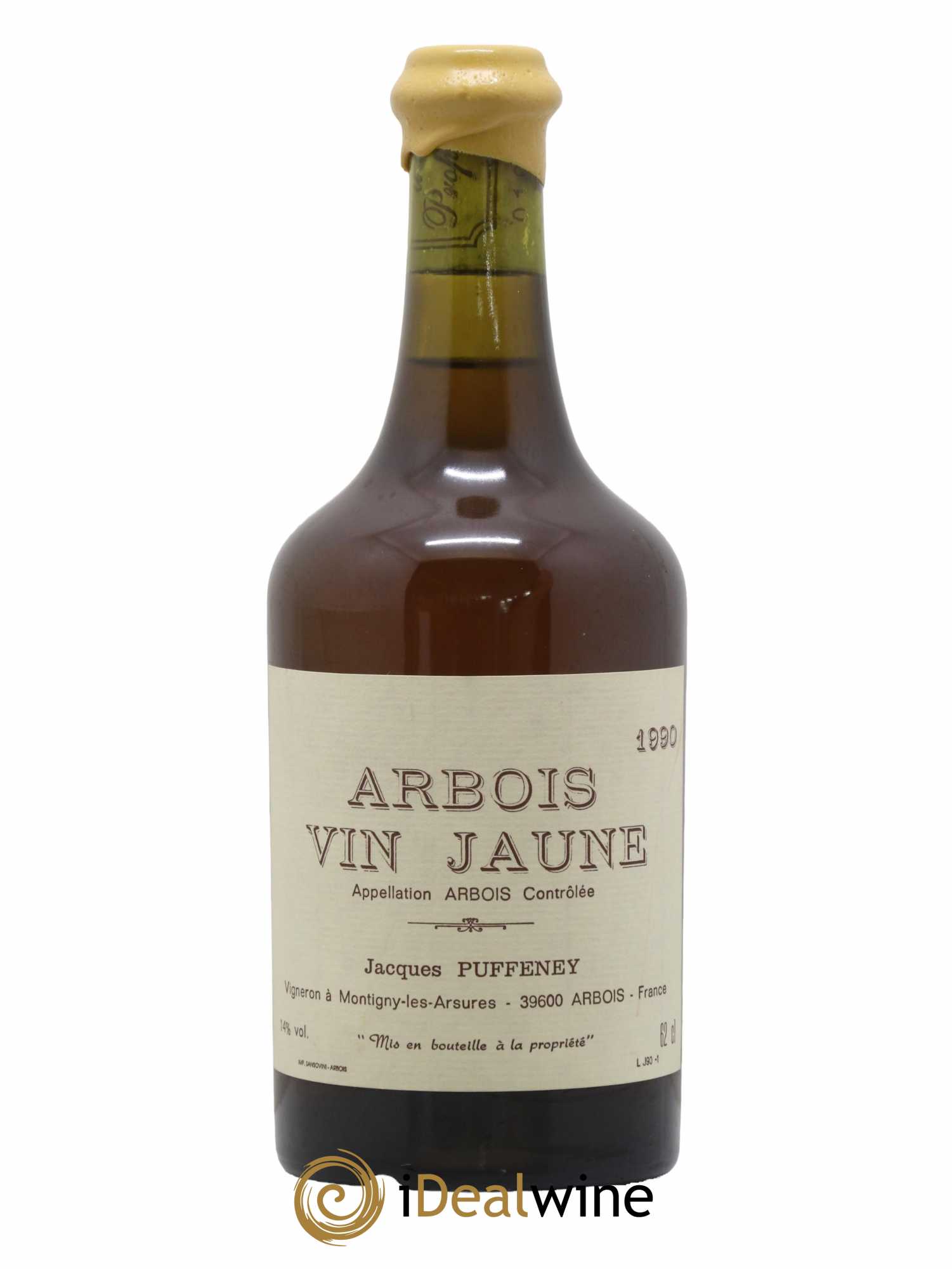 Arbois Vin Jaune Jacques Puffeney 1990 - Lotto di 1 bottiglia - 0