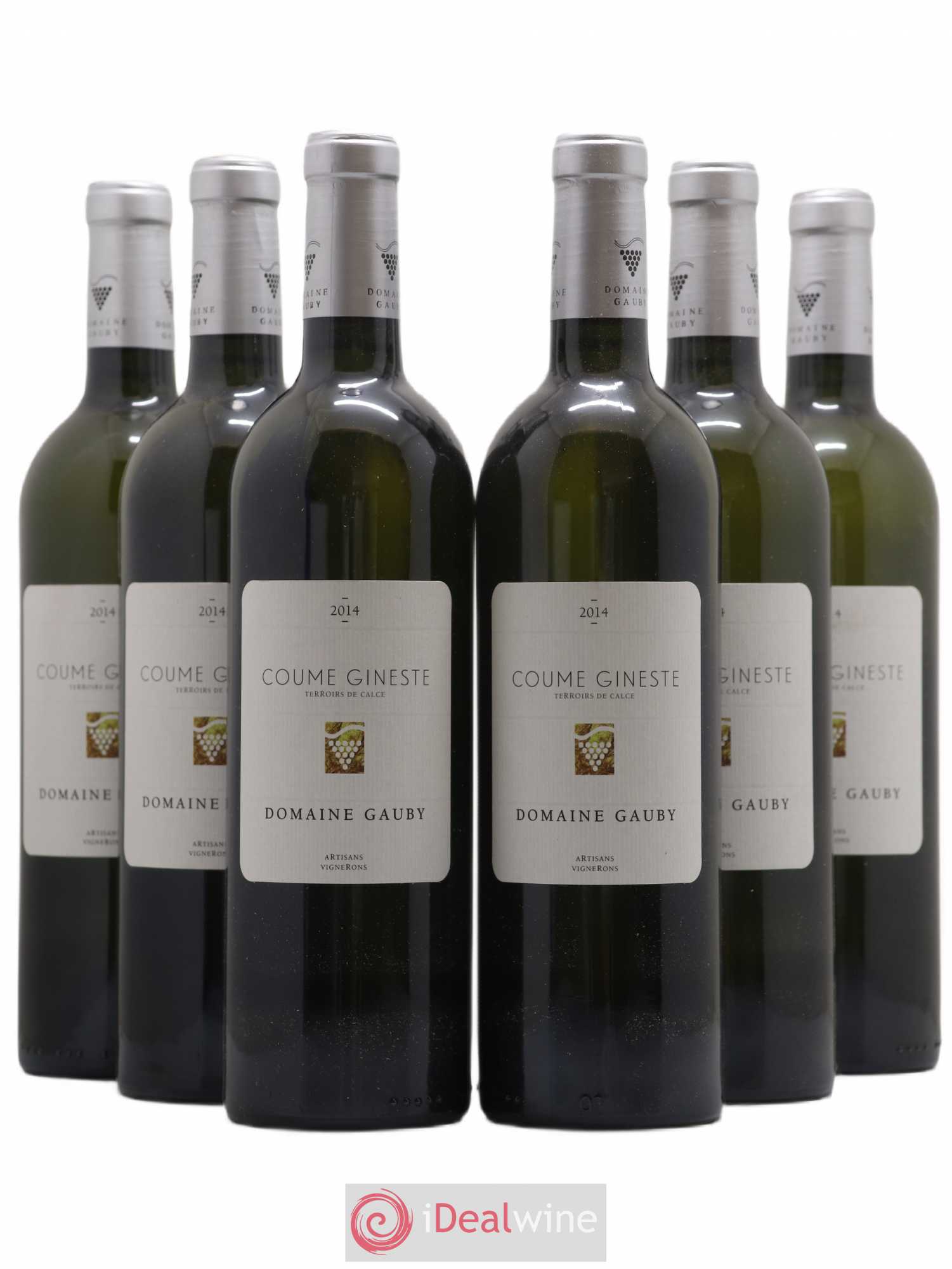 Côtes Catalanes Coume Gineste Gauby (Domaine) 2014 - Lot de 6 bouteilles - 0