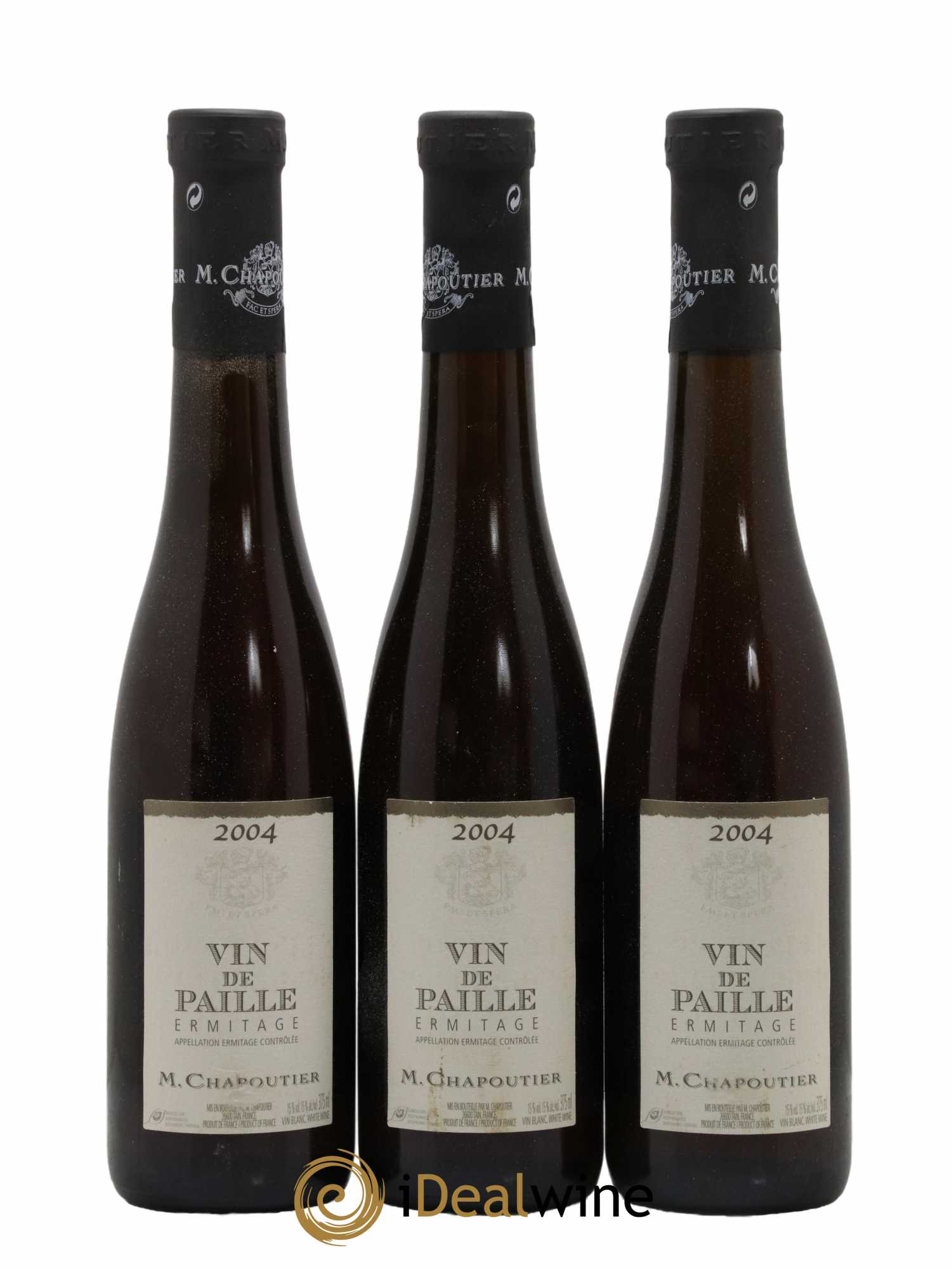 Hermitage Vin de Paille Chapoutier 2004 - Posten von 3 Demi-Flaschen - 0