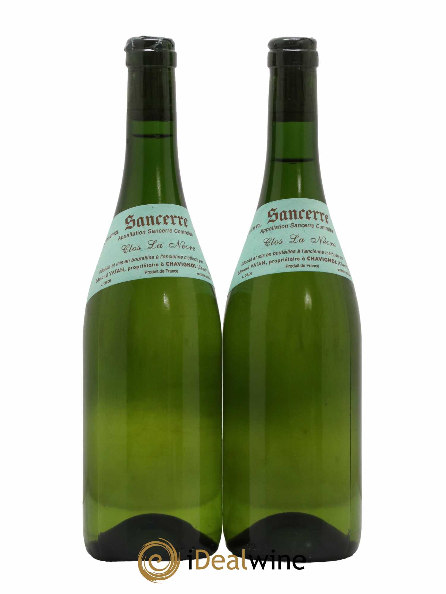 Sancerre Clos la Neore Edmond Vatan 2007 - Lot de 2 bouteilles - 0