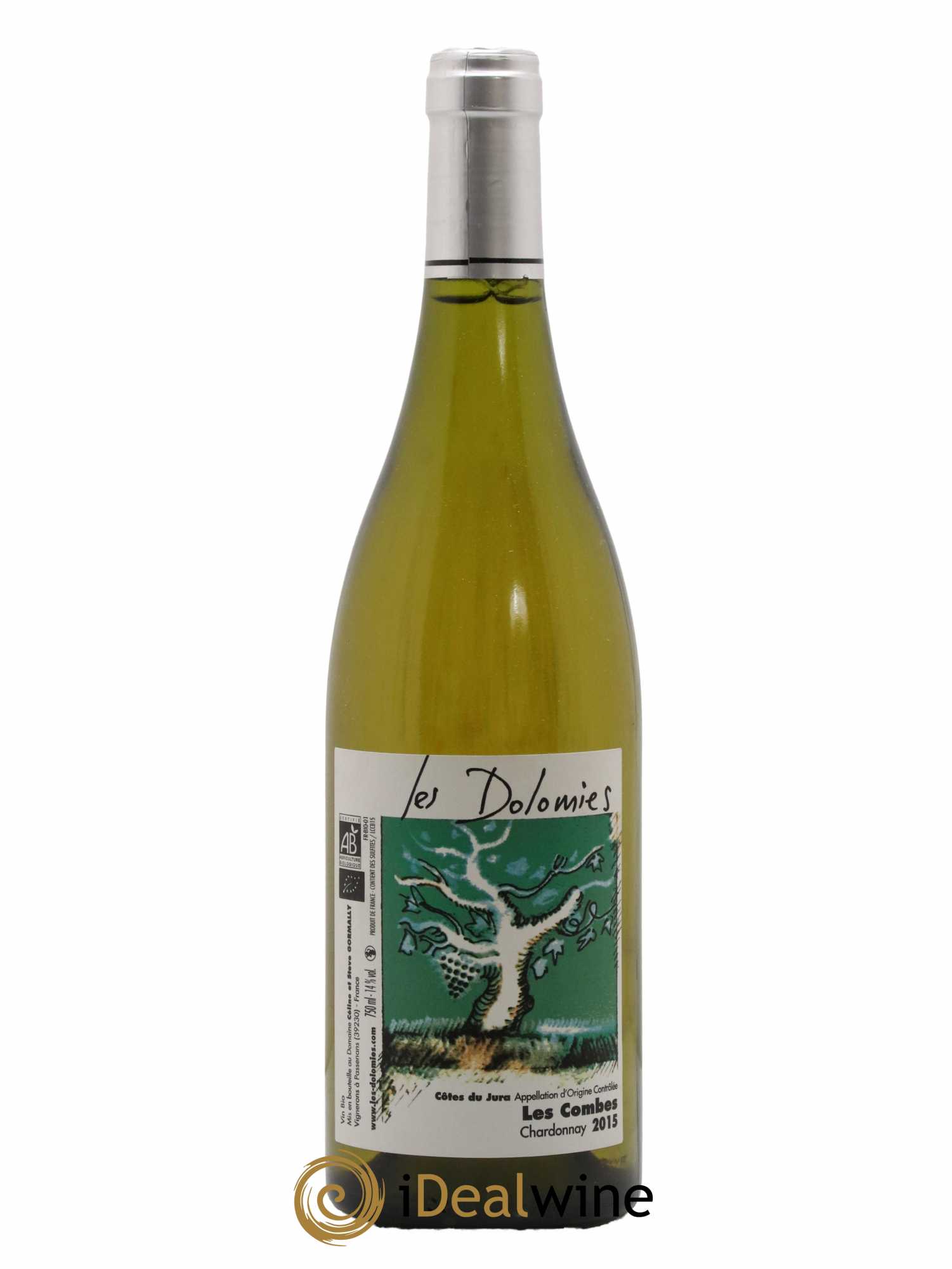 Côtes du Jura Chardonnay Les Combes Les Dolomies 2015 - Lotto di 1 bottiglia - 0