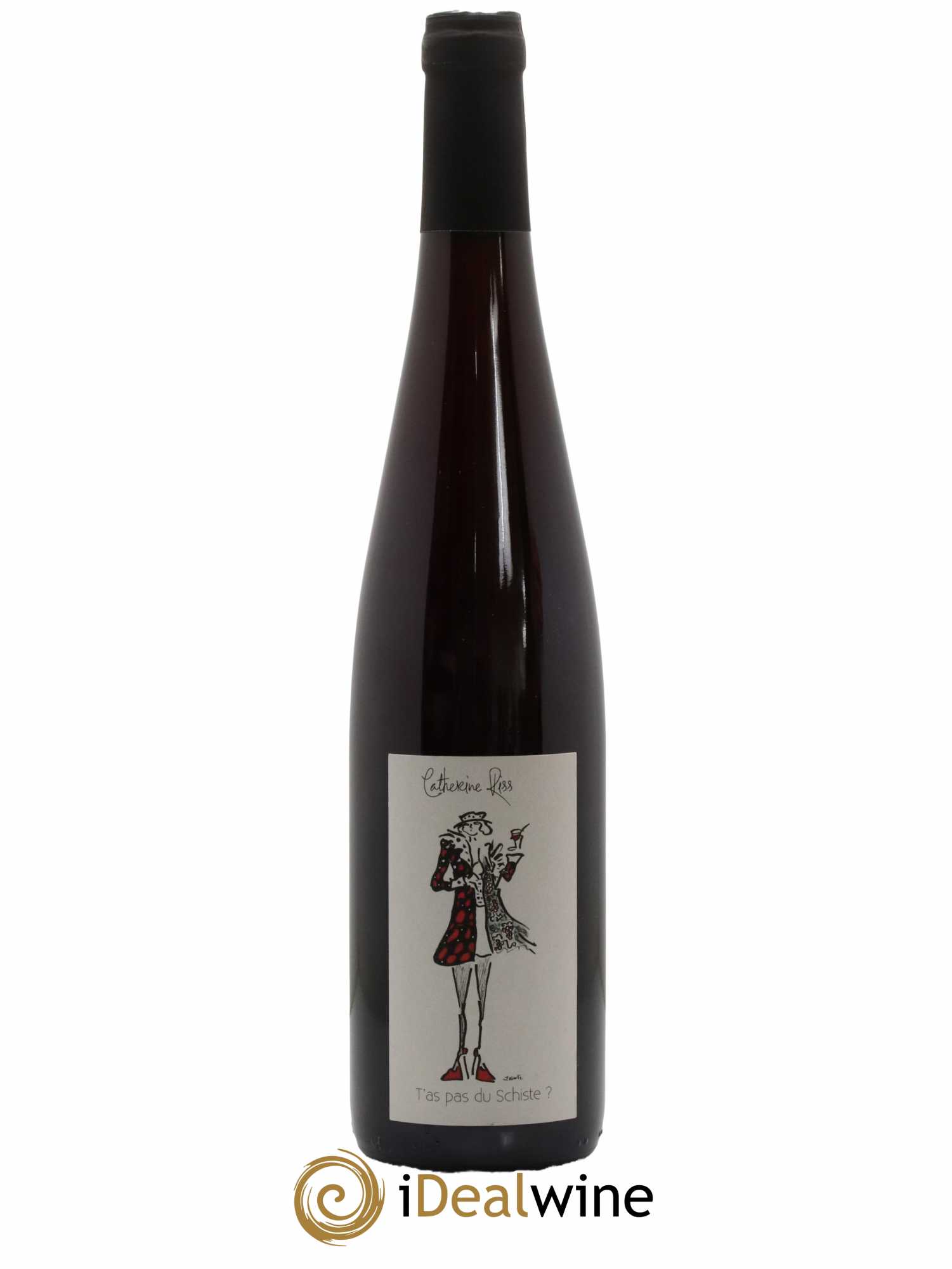 Pinot Noir Alsace T'as pas du Schiste Catherine Riss 2021 - Lot de 1 bouteille - 0