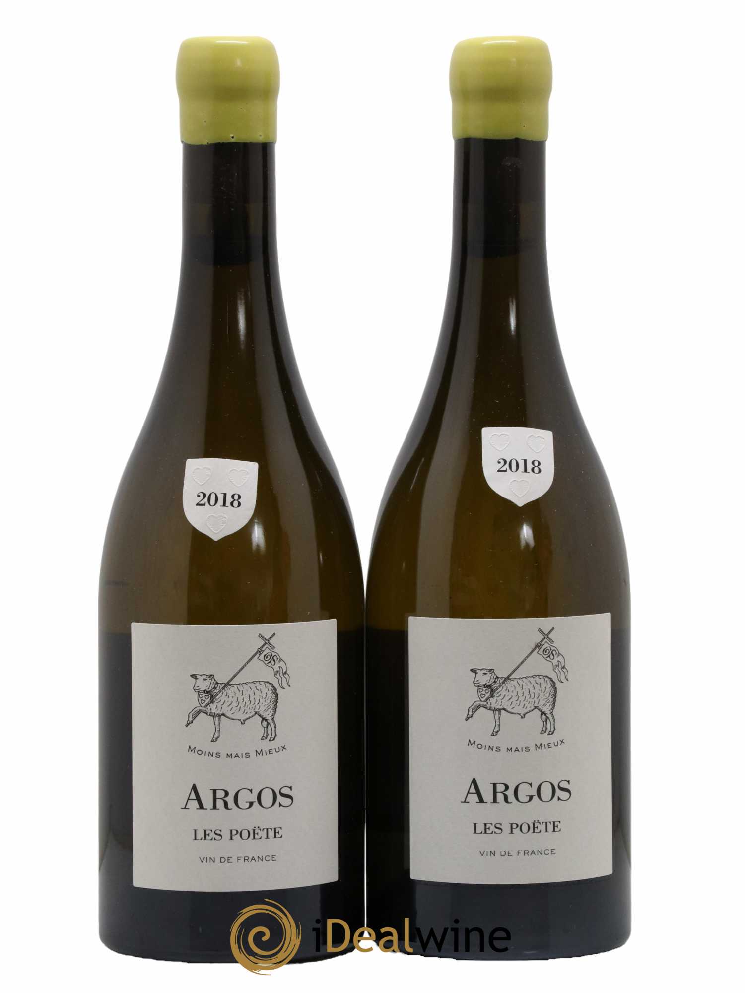 Vin de France (anciennement Quincy) Argos Les Poëte 2018 - Lot de 2 bouteilles - 0