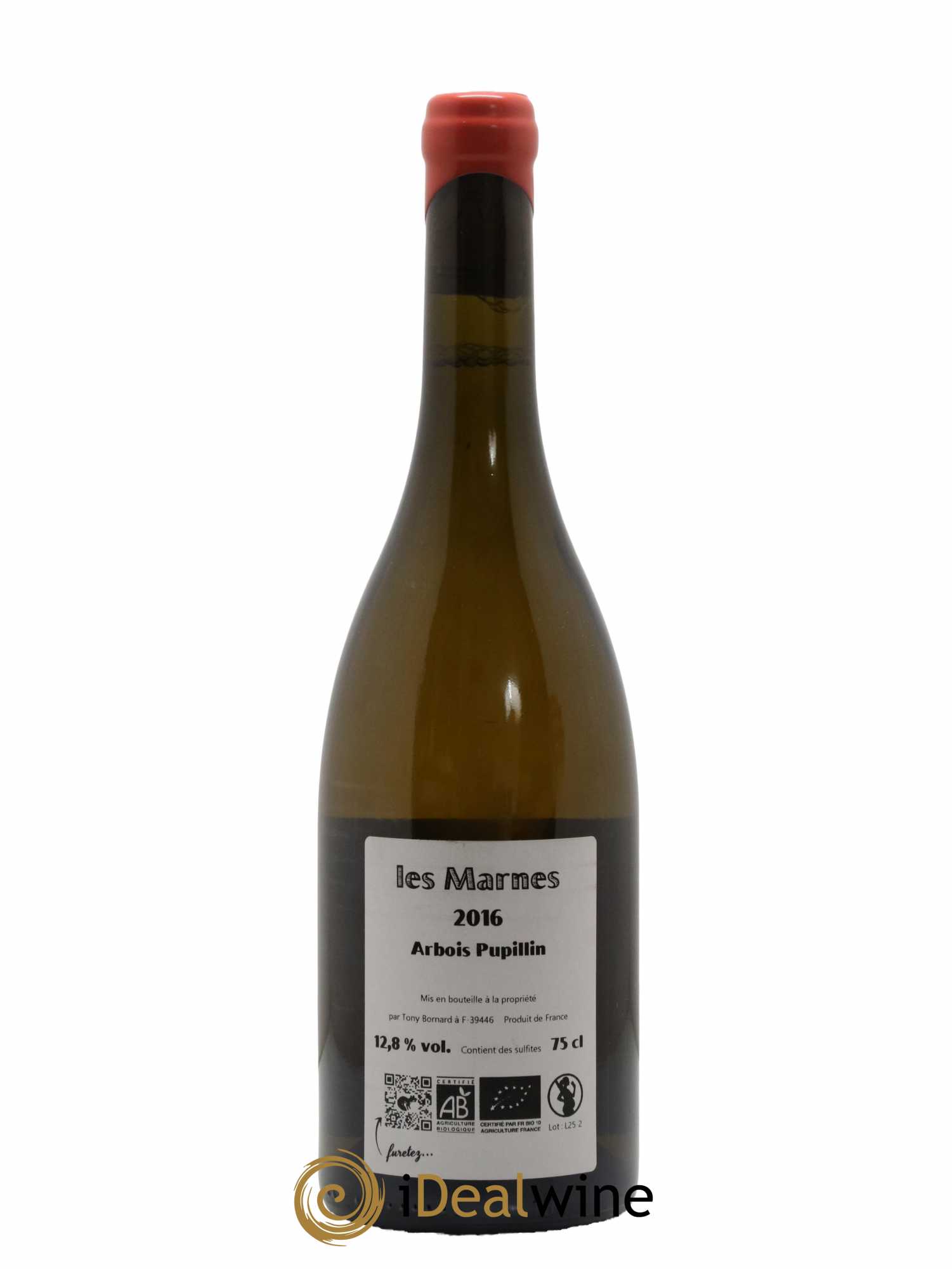 Arbois-Pupillin Les Marnes Bornard 2016 - Lot de 1 bouteille - 1