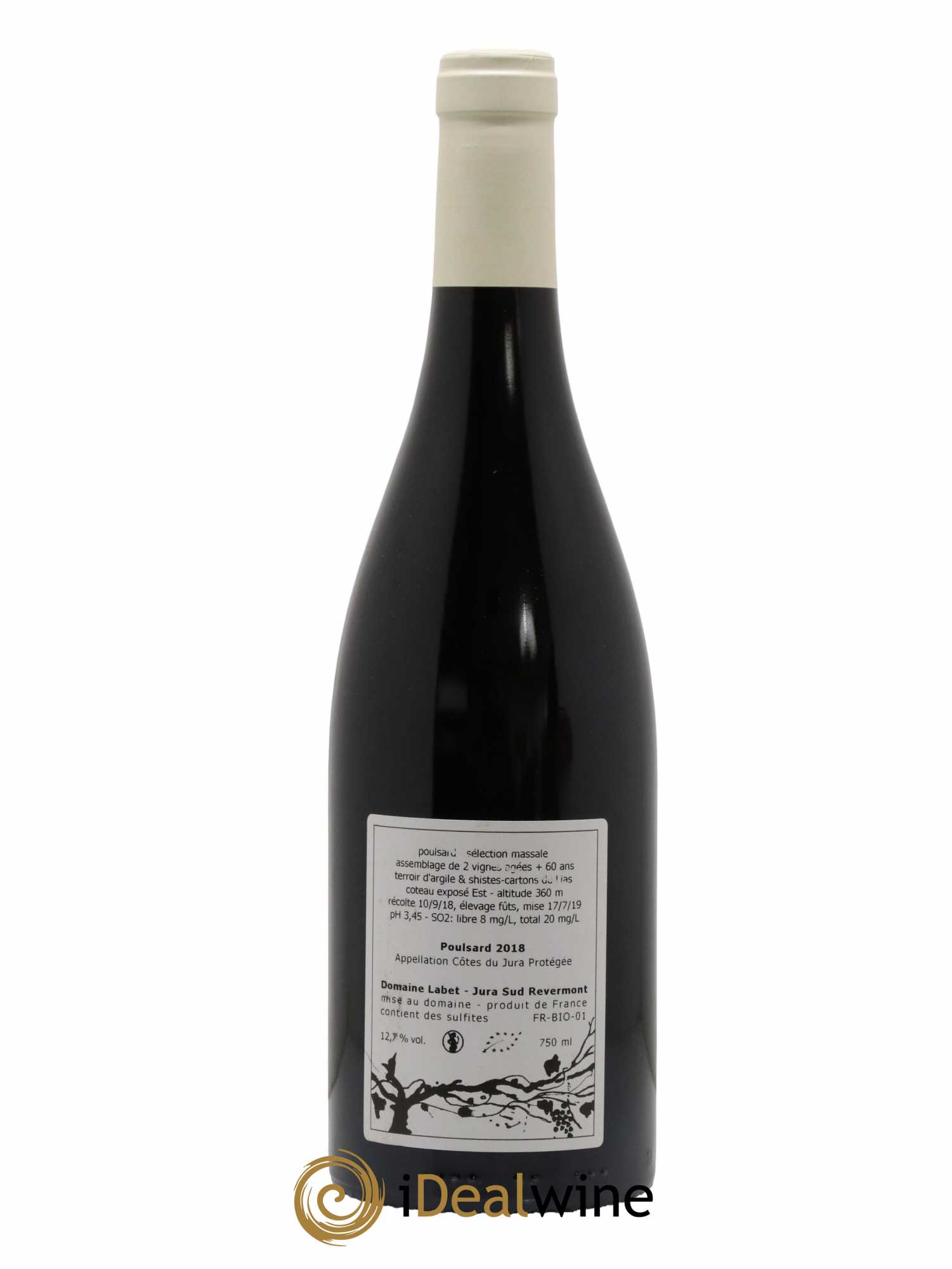 Côtes du Jura Poulsard En Billat Romain - Julien  - Charline Labet 2018 - Lot of 1 bottle - 1