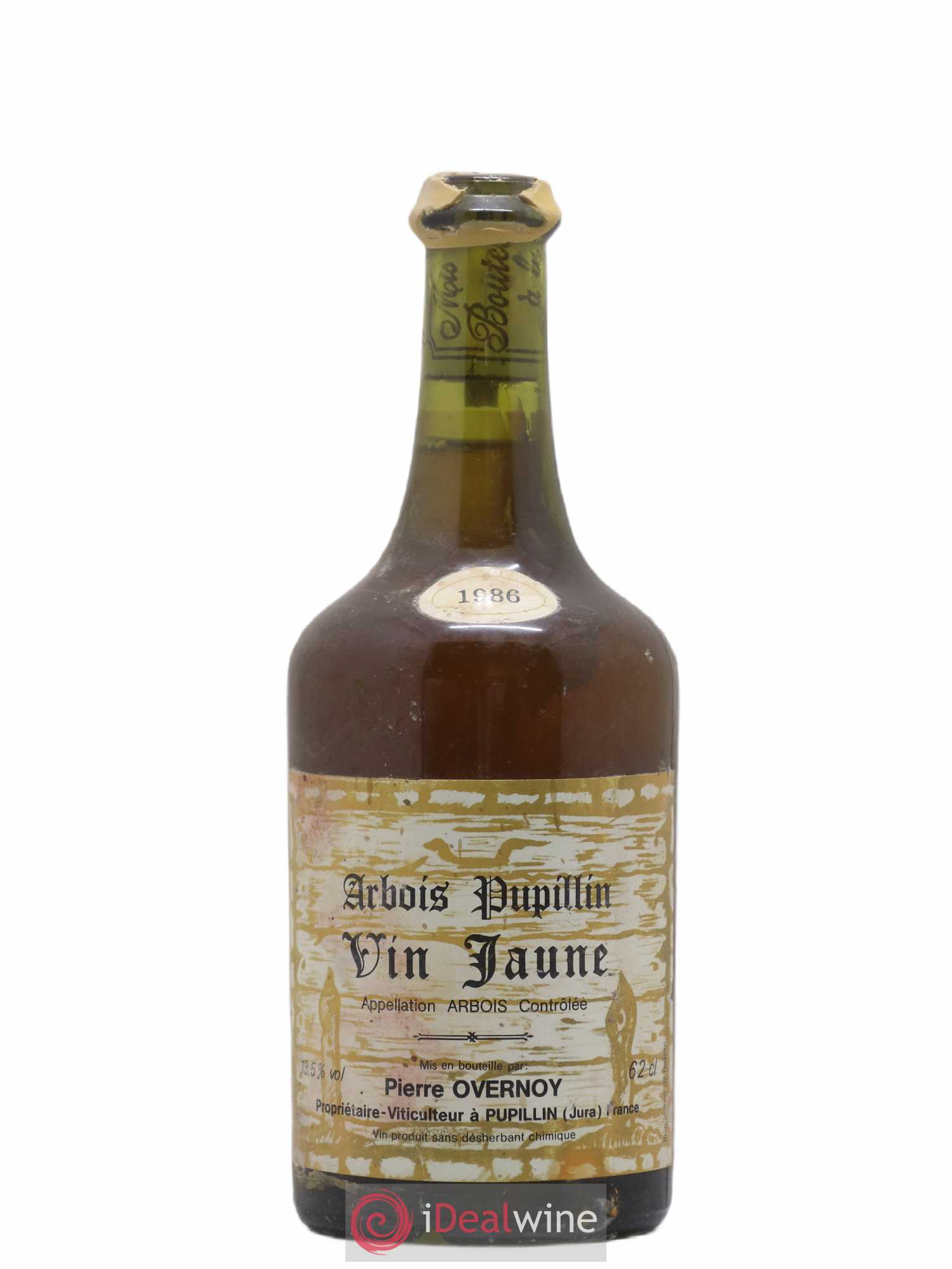 Arbois-Pupillin Vin jaune Pierre Overnoy (Domaine) 1986 - Lot de 1 bouteille - 0
