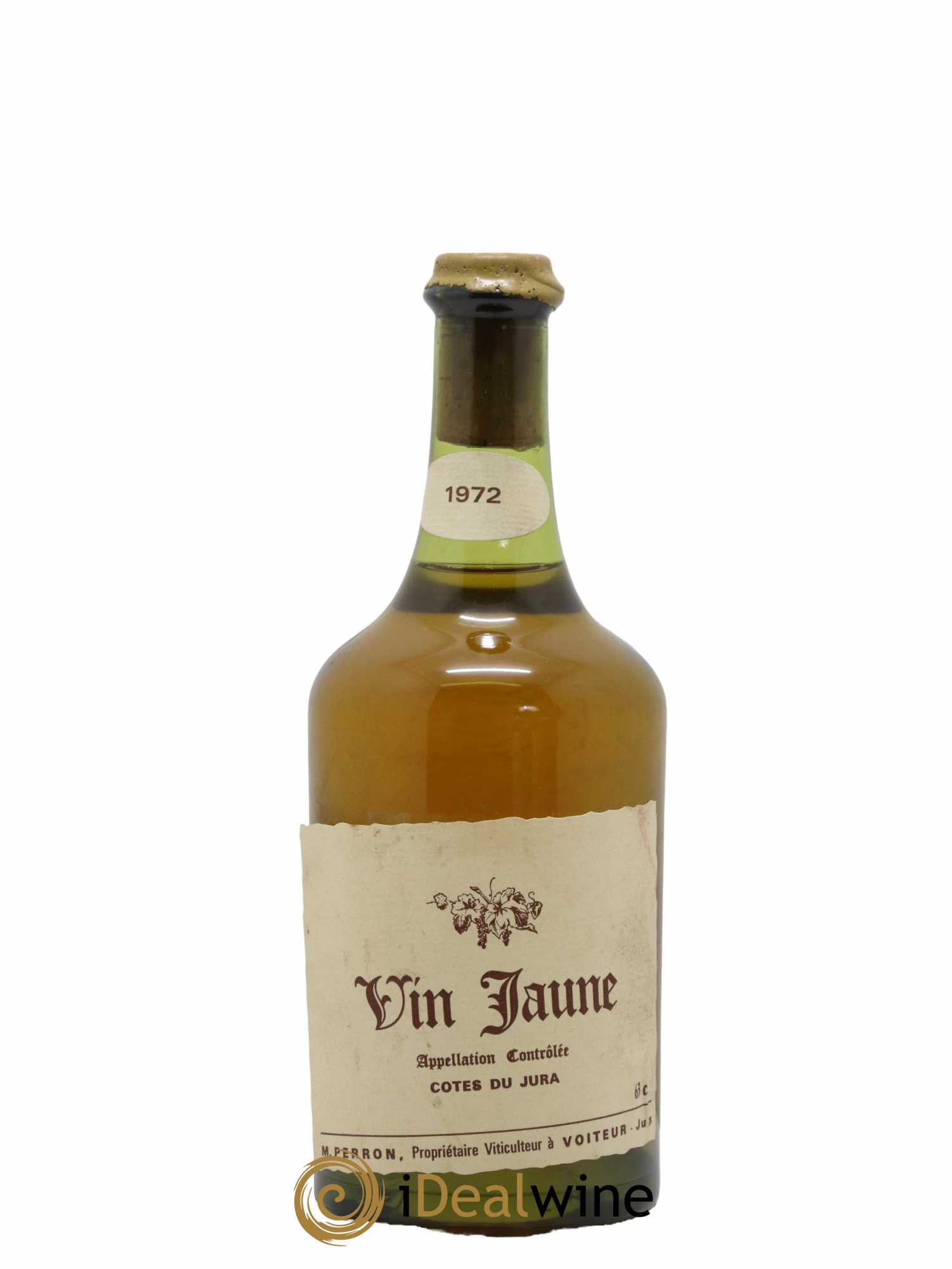 Côtes du Jura Vin Jaune M.Perron 1972 - Lot de 1 bouteille - 0