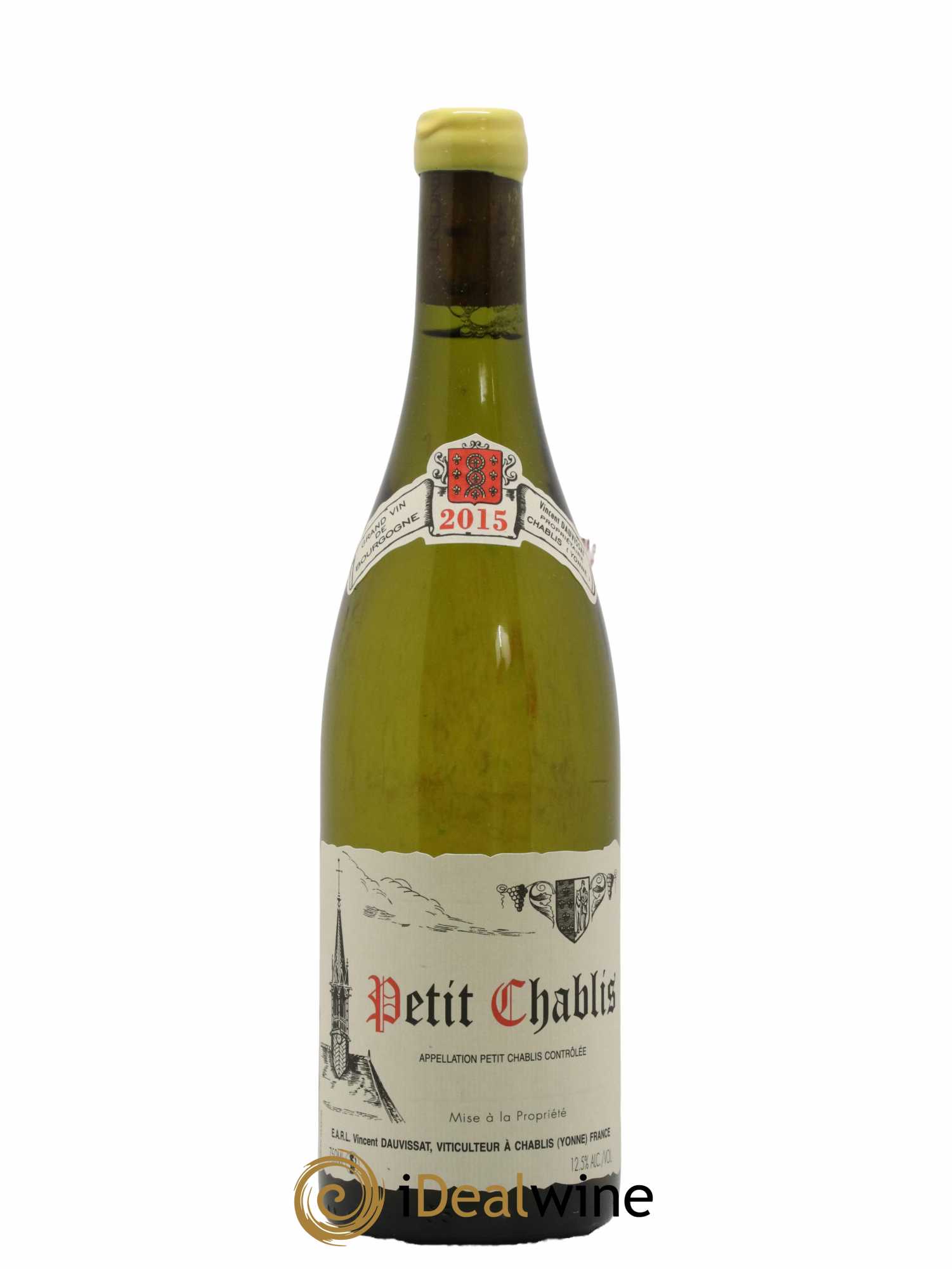 Petit Chablis Vincent Dauvissat (Domaine) 2015 - Lot de 1 bouteille - 0