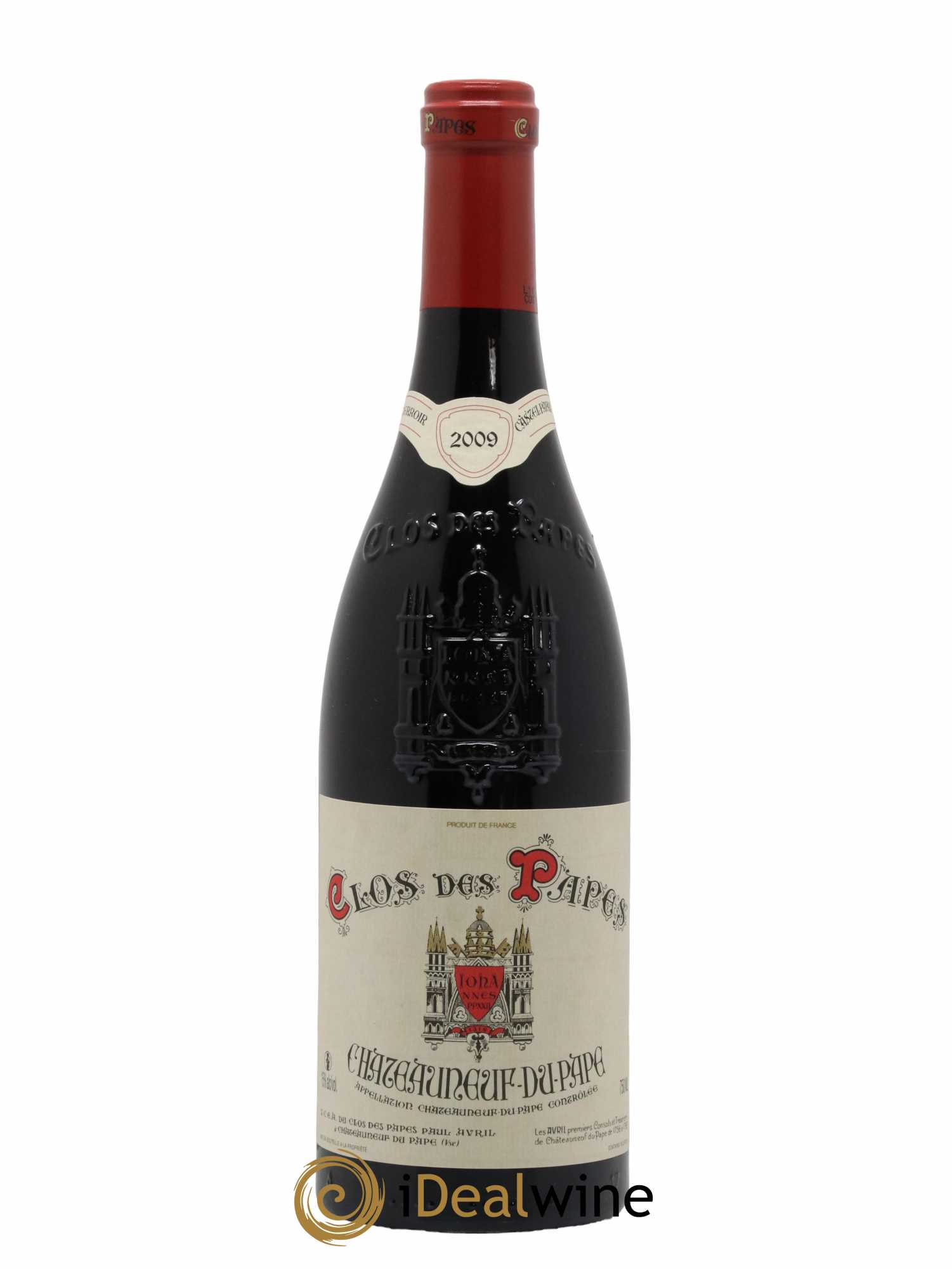 Châteauneuf-du-Pape Clos des Papes - Paul Avril 2009 - Lot de 1 bouteille - 0