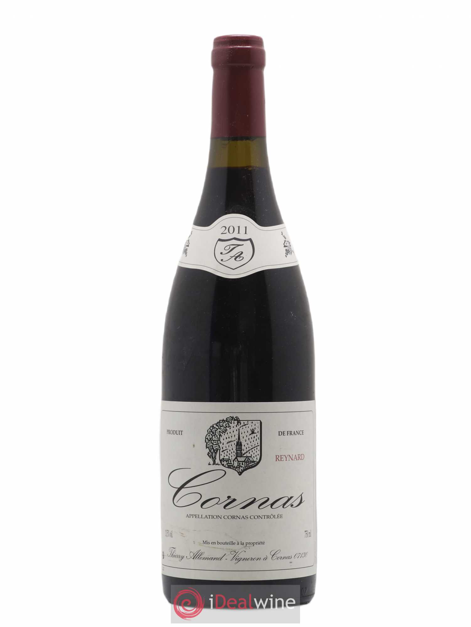 Cornas Reynard Thierry Allemand 2011 - Lot de 1 bouteille - 0