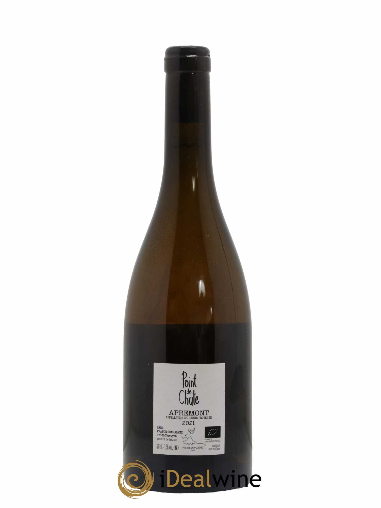 Vin de Savoie Point de Cute France Gonzalvez 2021 - Lot de 1 bouteille - 1