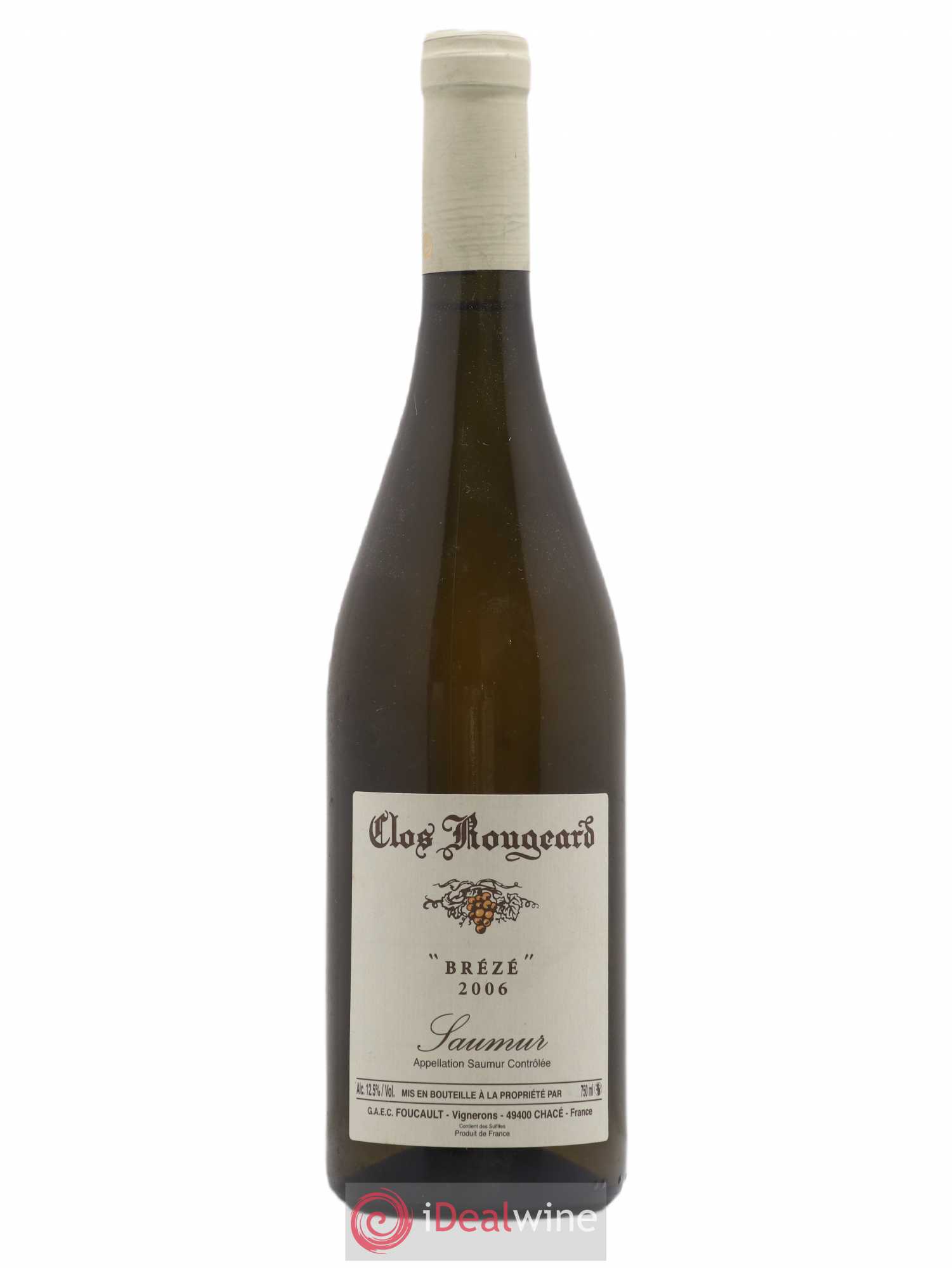 Saumur Brézé Clos Rougeard 2006 - Lot de 1 bouteille - 0