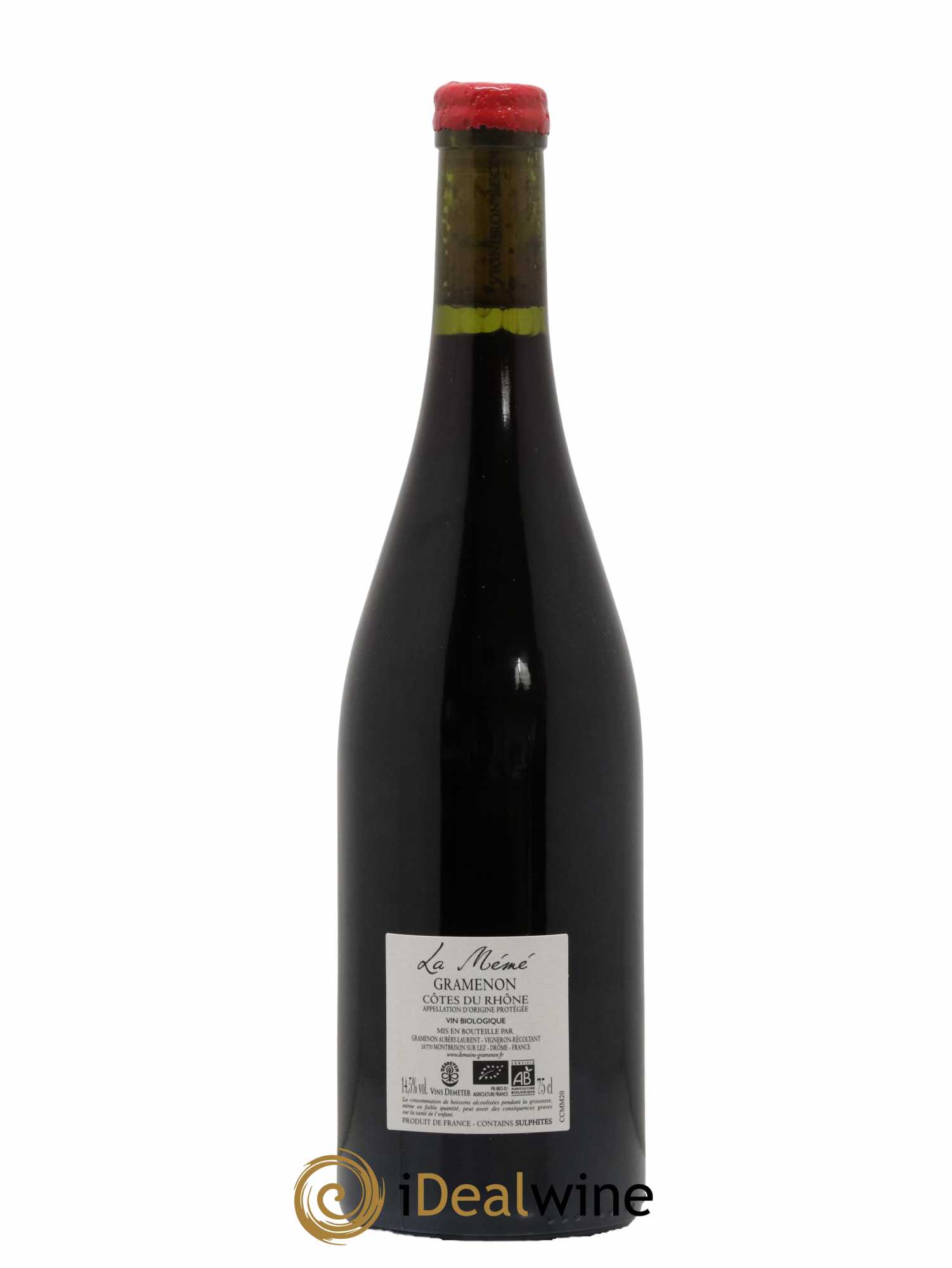 Côtes-du-Rhône La Mémé Ceps Centenaires Gramenon (Domaine) 2020 - Posten von 1 Flasche - 1
