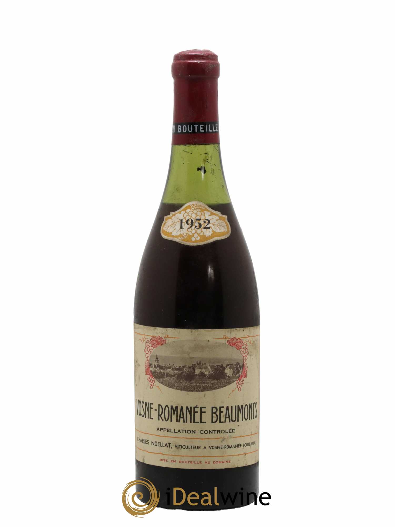 Vosne-Romanée 1er Cru Les Beaumonts Charles Noëllat 1952 - Lot de 1 bouteille - 0