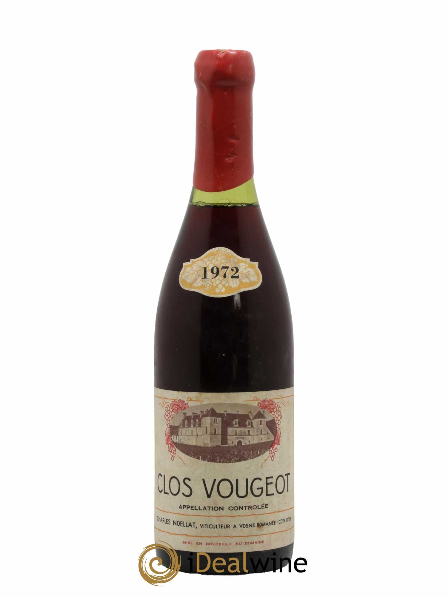 Clos de Vougeot Grand Cru Charles Noëllat 1972 - Lot de 1 bouteille - 0