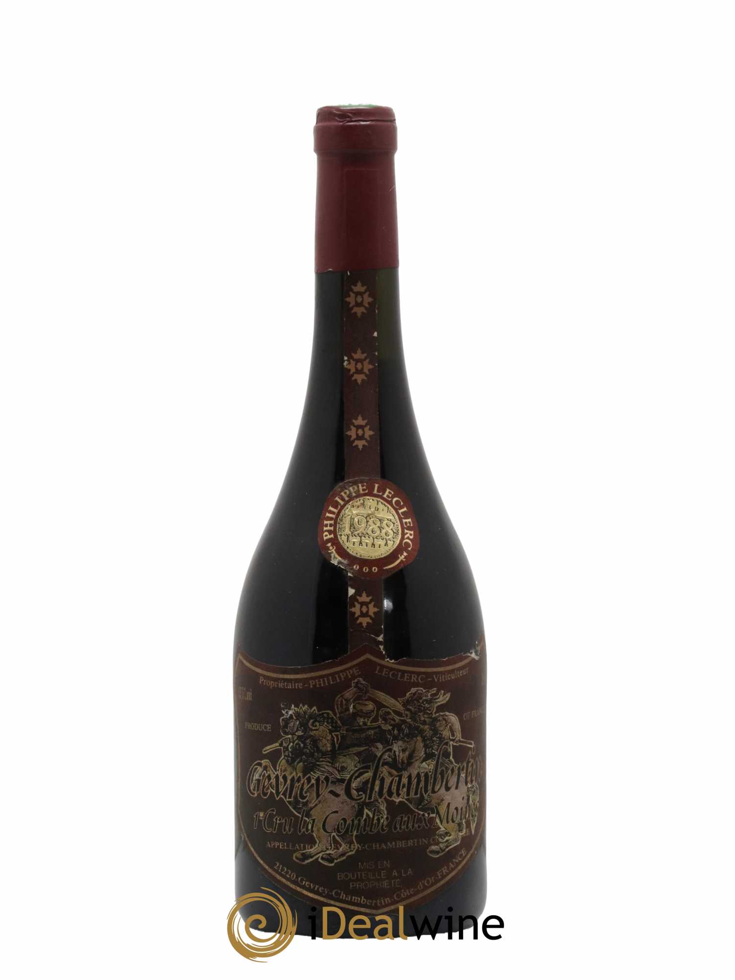 Gevrey-Chambertin 1er Cru La Combe aux Moines Philippe Leclerc 1988 - Lot de 1 bouteille - 0