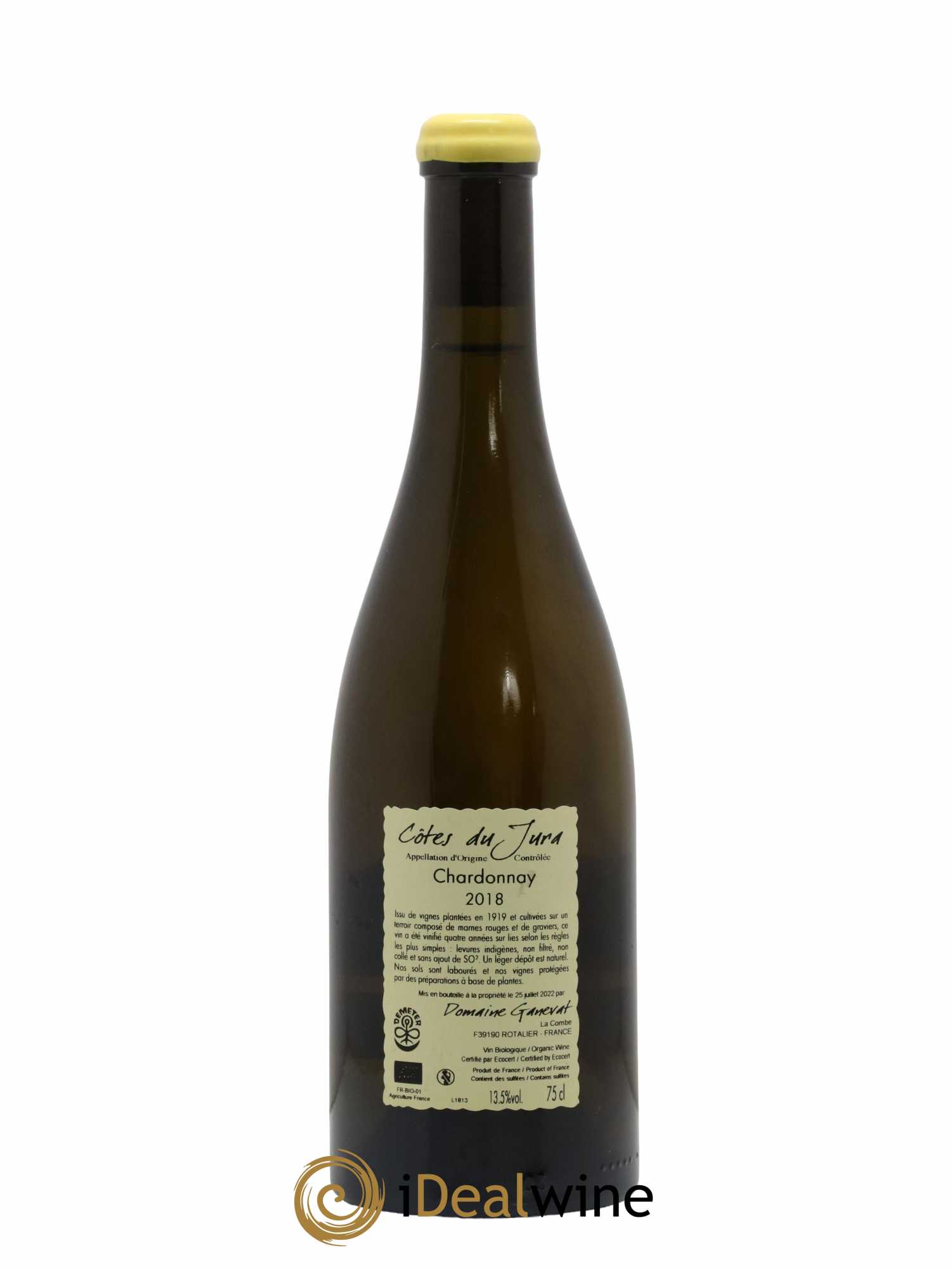 Côtes du Jura Les Grands Teppes Vieilles Vignes Jean-François Ganevat (Domaine) 2018 - Lot de 1 bouteille - 1