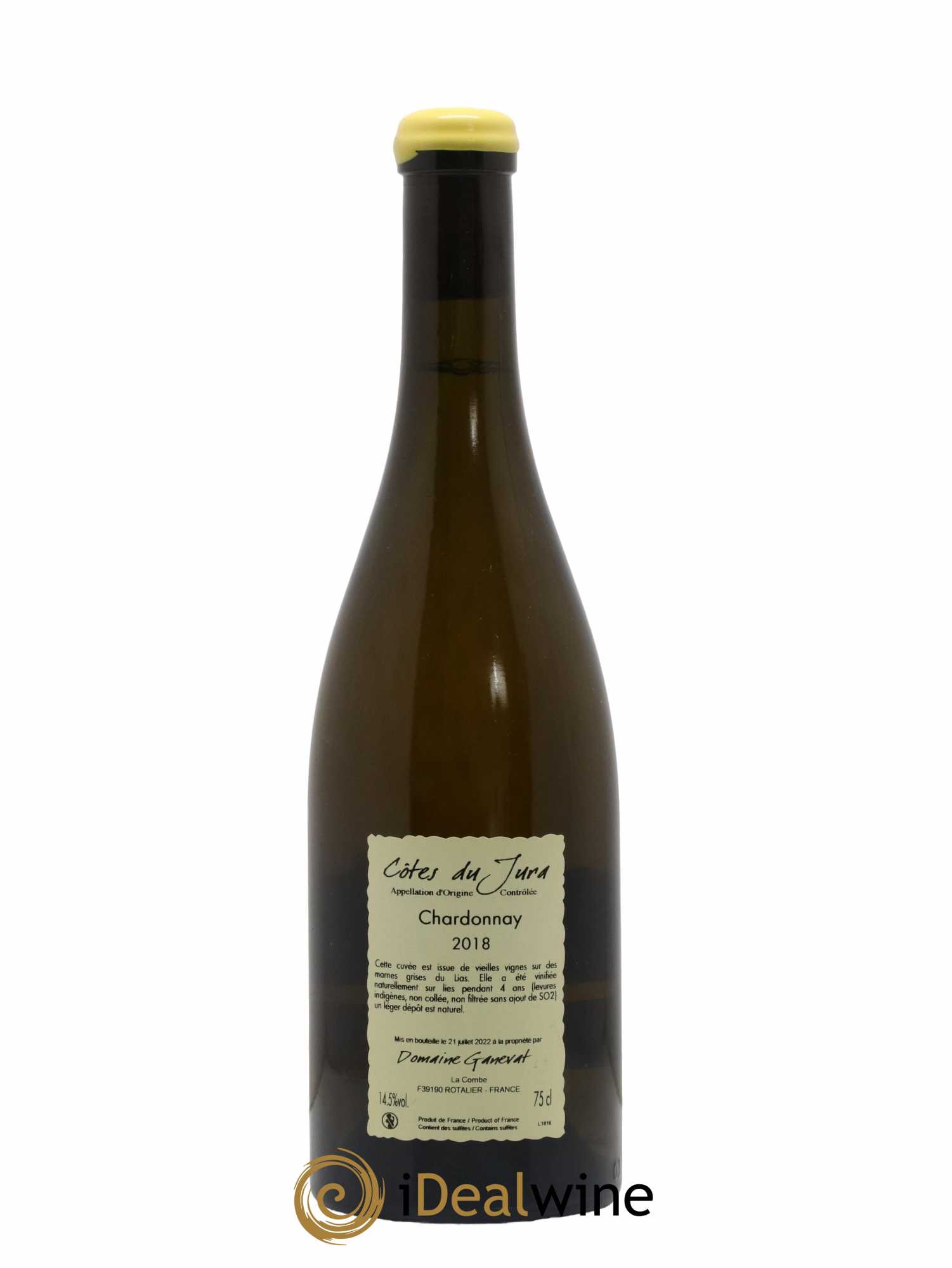 Côtes du Jura La Pélerine Anne et Jean François Ganevat 2018 - Lot de 1 bouteille - 1