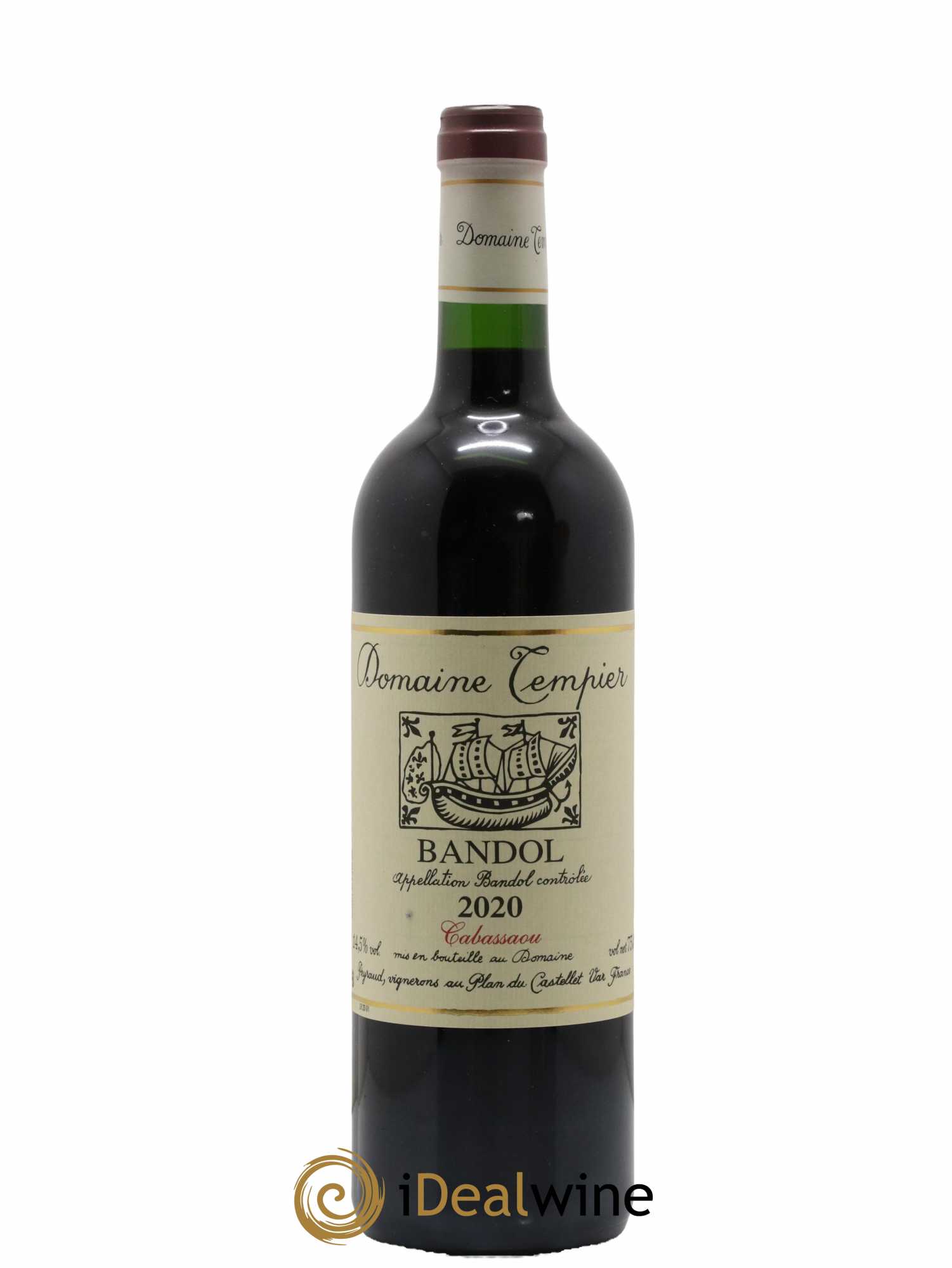 Bandol Domaine Tempier Cuvée Cabassaou Famille Peyraud 2020 - Lot de 1 bouteille - 0