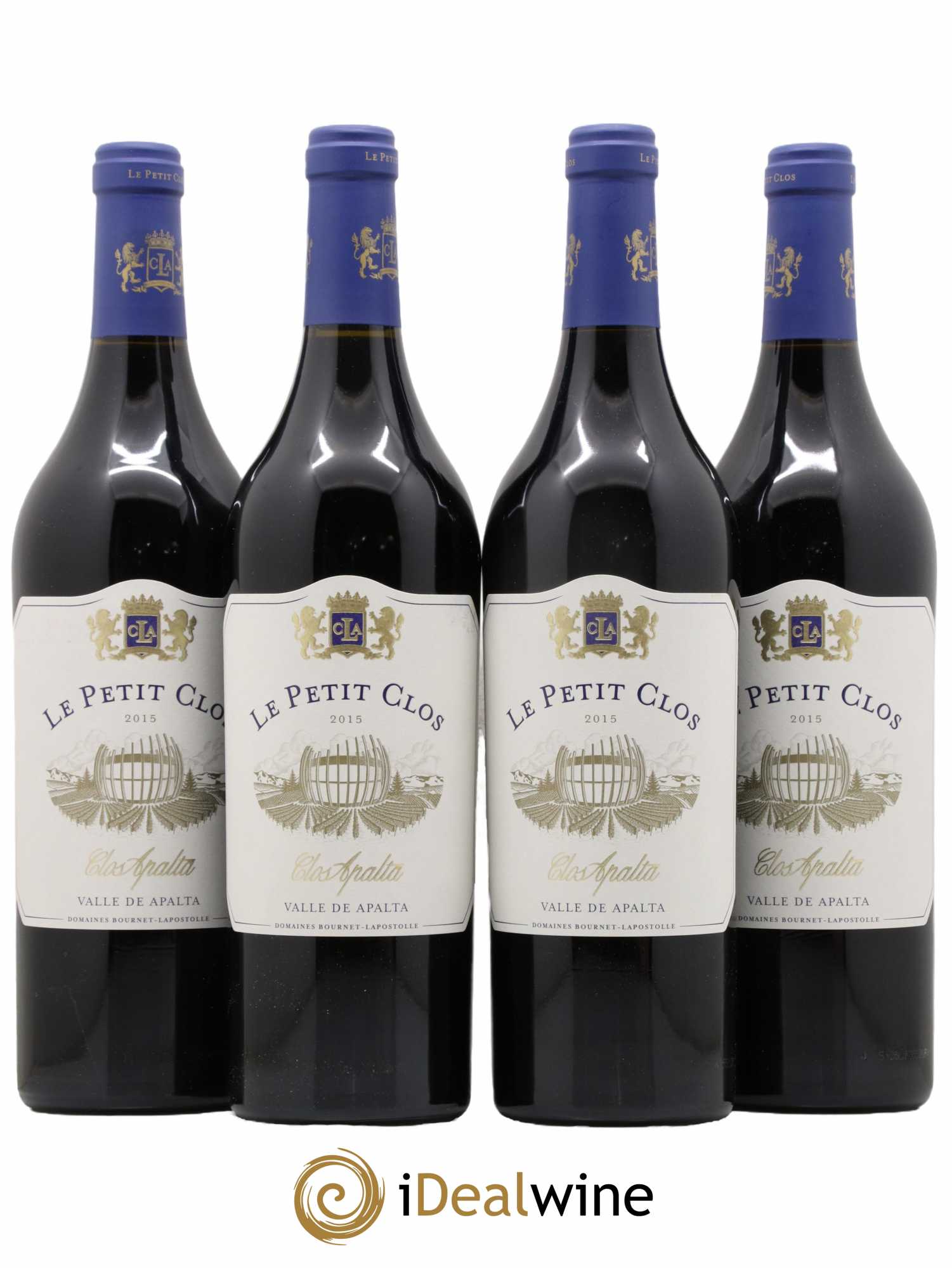 Chili Le Petit Clos Clos Apalta 2015 - Lot de 4 bouteilles - 0