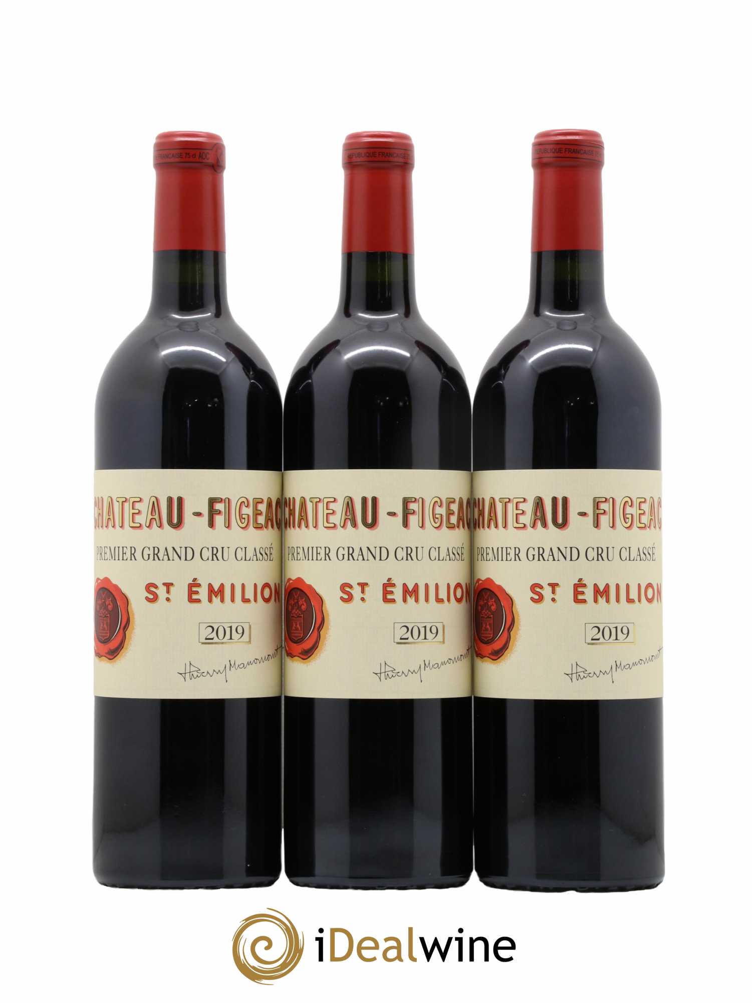 Château Figeac 1er Grand Cru Classé A 2019 - Lot of 6 bottles - 1