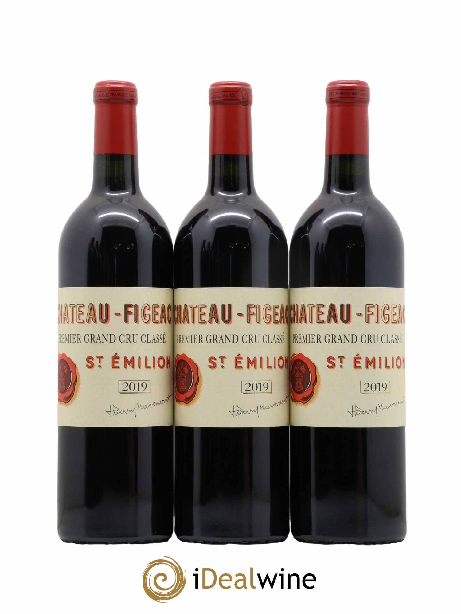 Château Figeac 1er Grand Cru Classé A 2019 - Lot of 6 bottles - 3