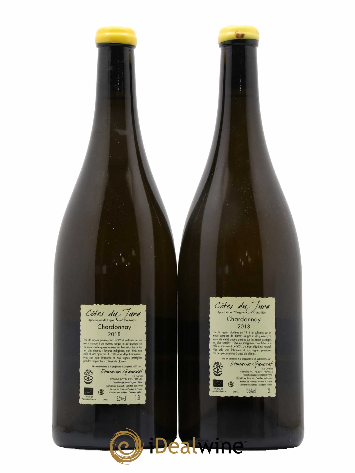 Côtes du Jura Les Grands Teppes Vieilles Vignes Jean-François Ganevat (Domaine) 2018 - Lot de 2 magnums - 1