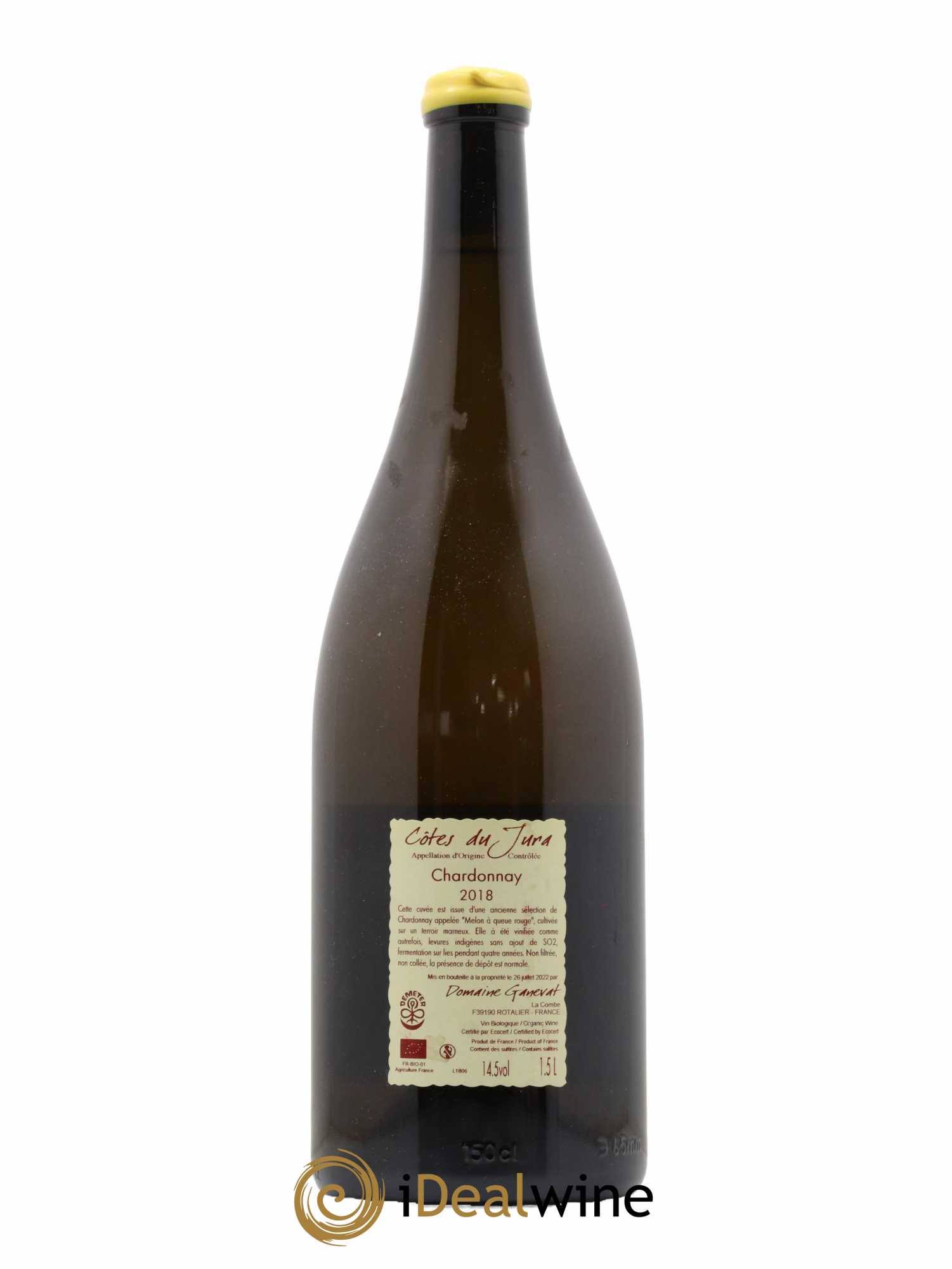 Côtes du Jura Cuvée Marguerite Jean-François Ganevat (Domaine) 2018 - Lot de 1 magnum - 1