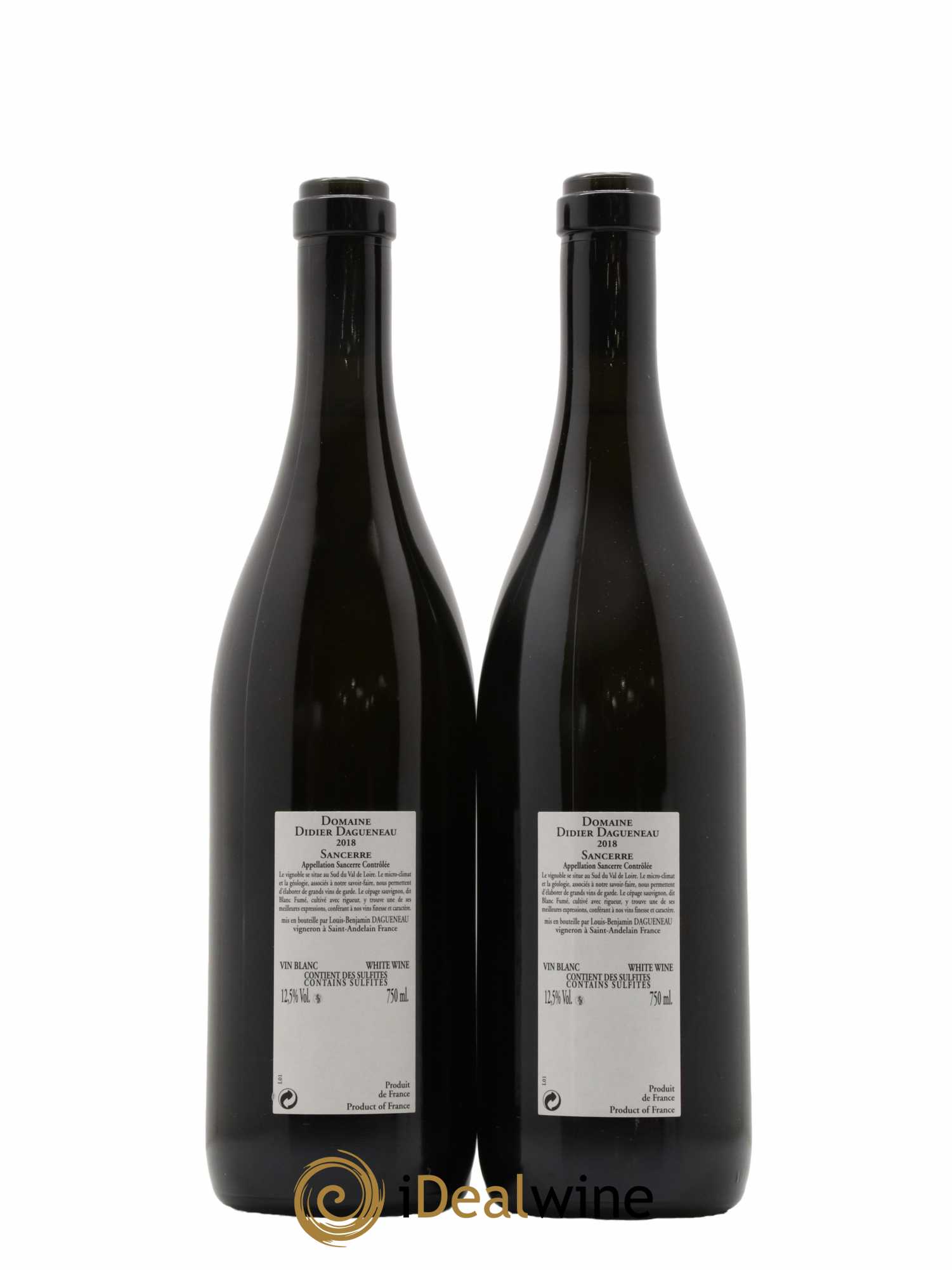 Sancerre En Chailloux Dagueneau 2018 - Lot de 2 bouteilles - 1