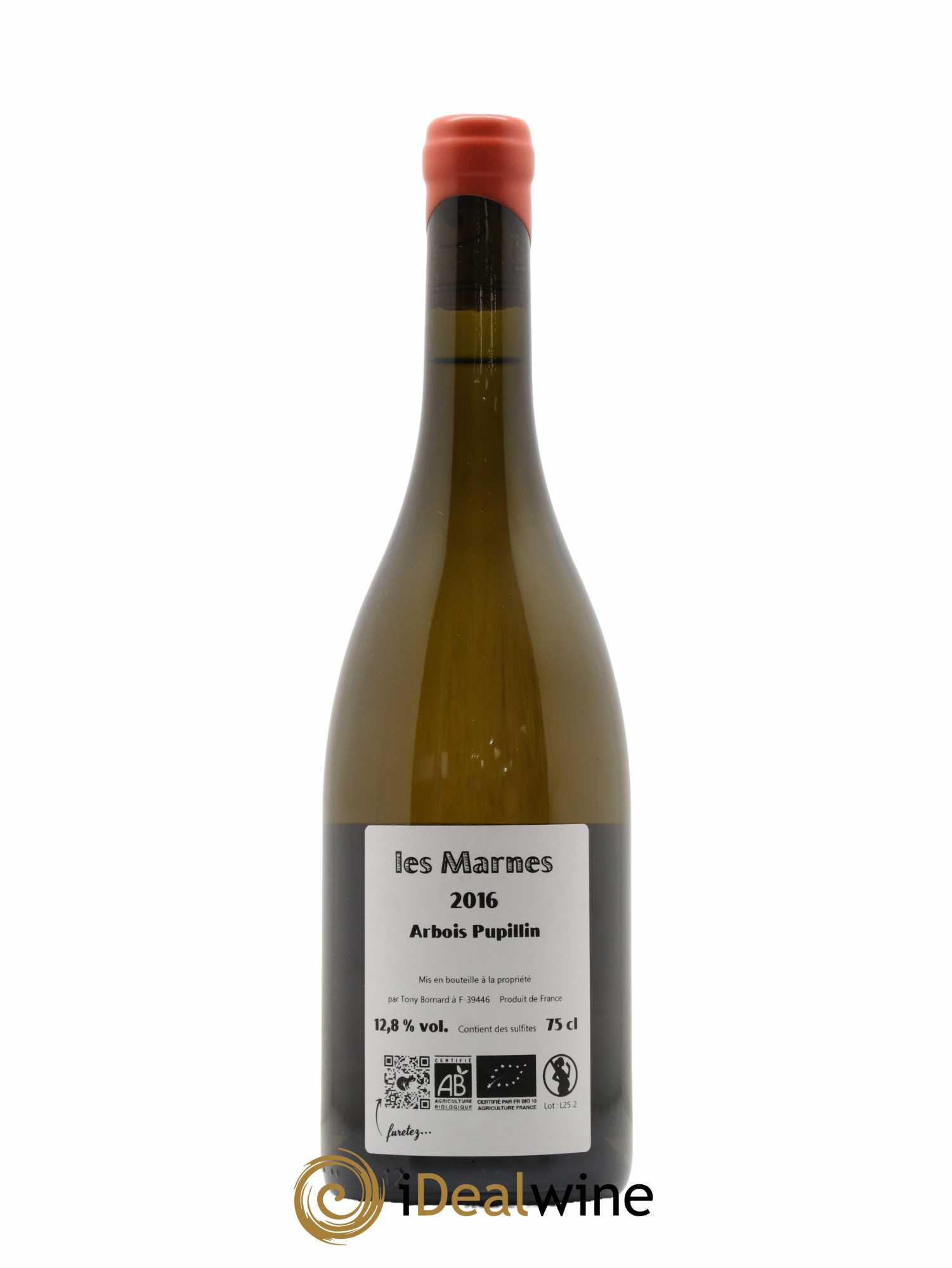 Arbois-Pupillin Les Marnes Bornard 2016 - Lot de 1 bouteille - 1