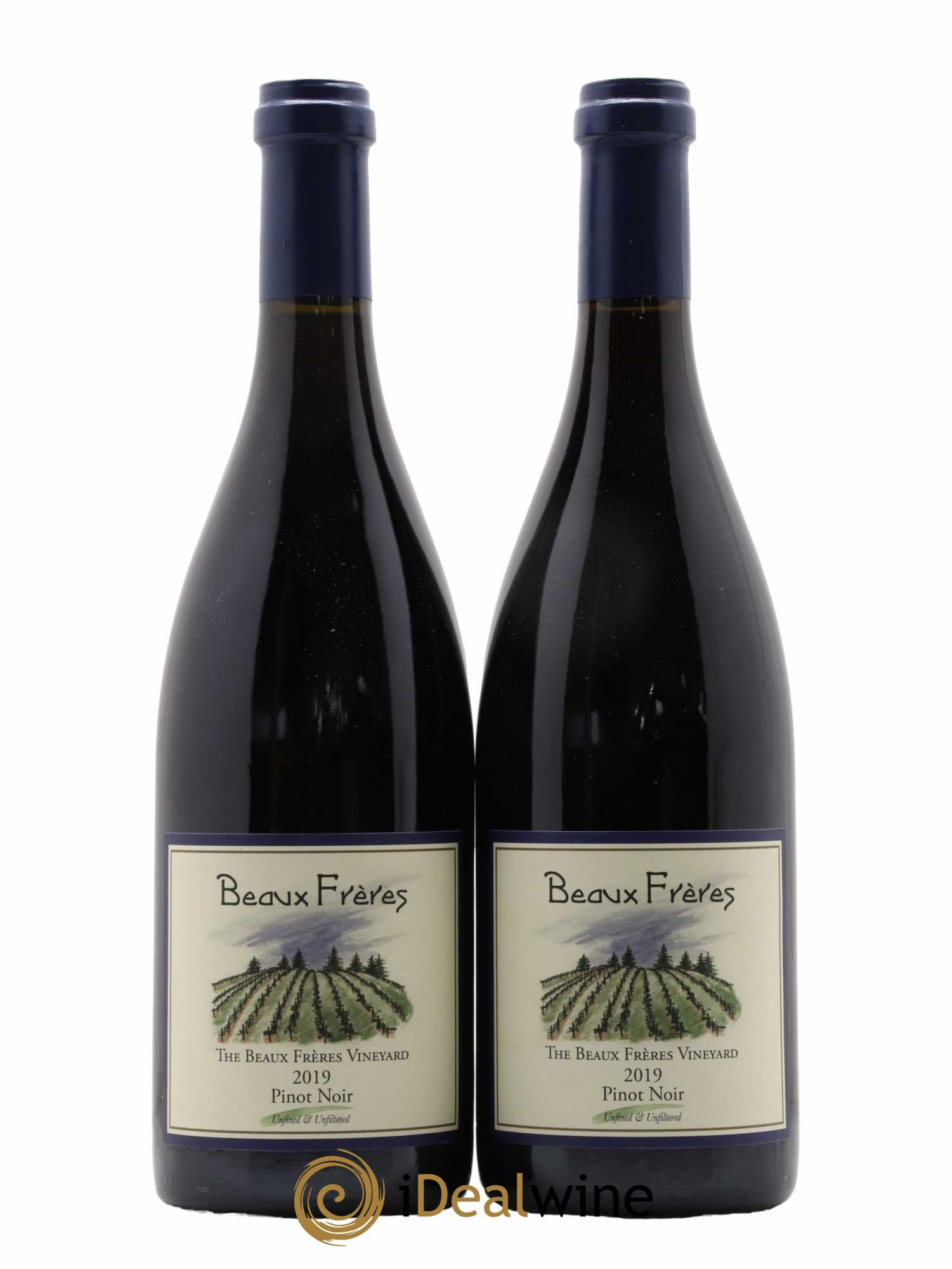 Pinot Noir Beaux Freres Vineyard 2019 - Lot de 2 bouteilles - 0