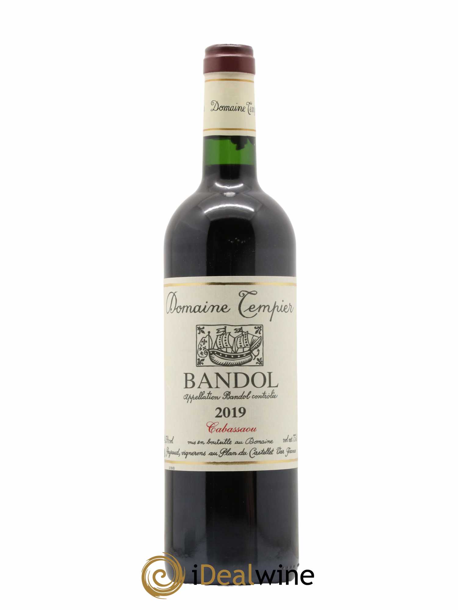 Bandol Domaine Tempier Cuvée Cabassaou Famille Peyraud 2019 - Lot de 1 bouteille - 0